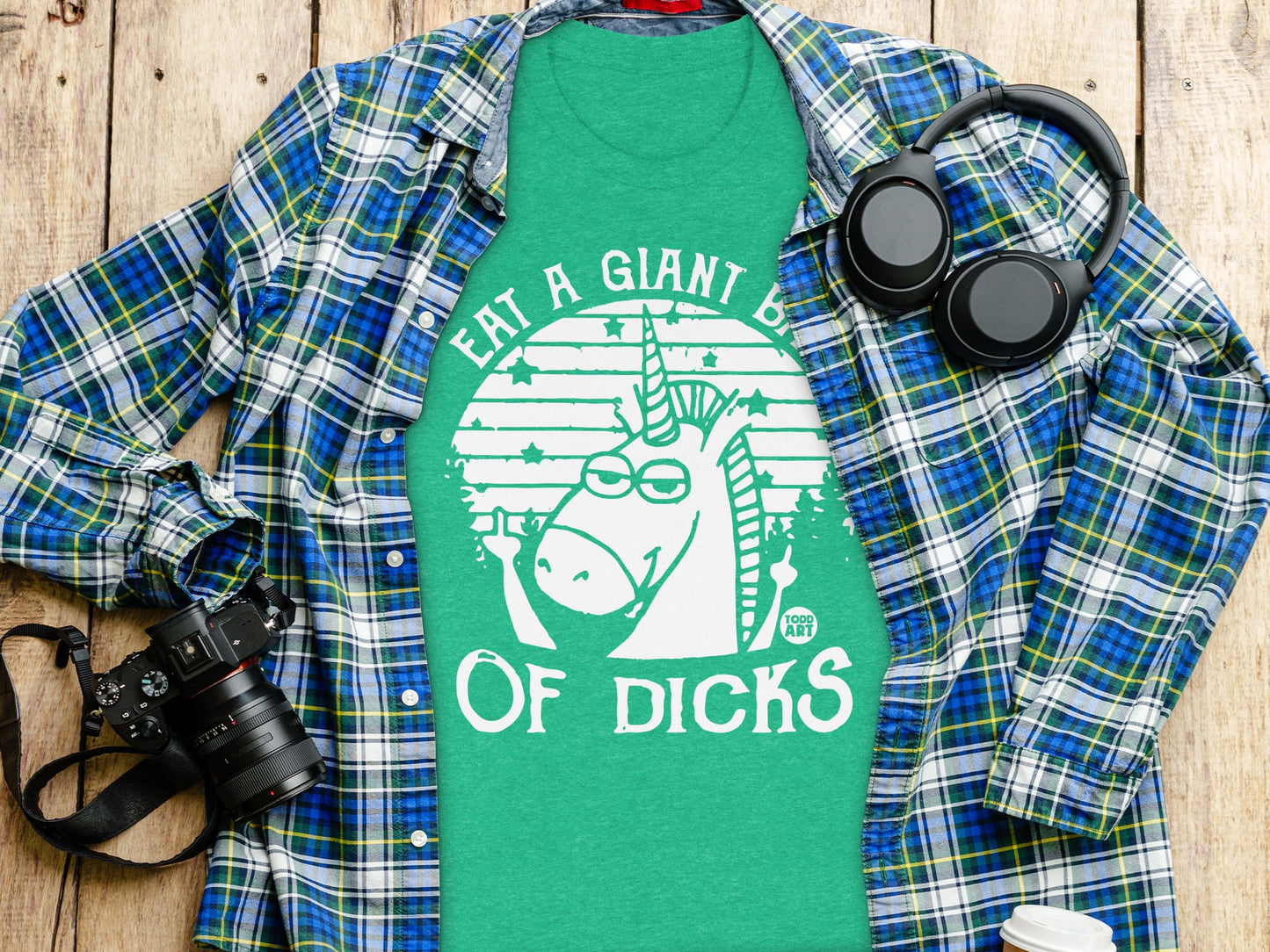 Humorous Unicorn T-Shirt with Sarcastic Quote