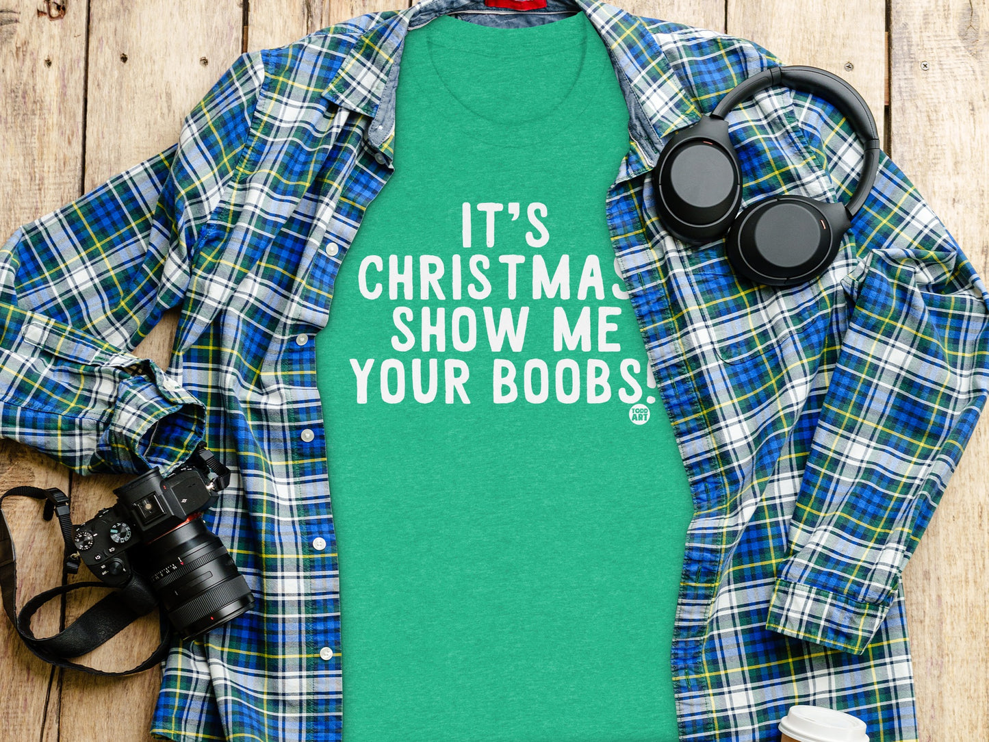 It's Christmas Show Me Your Boobs Shirt product