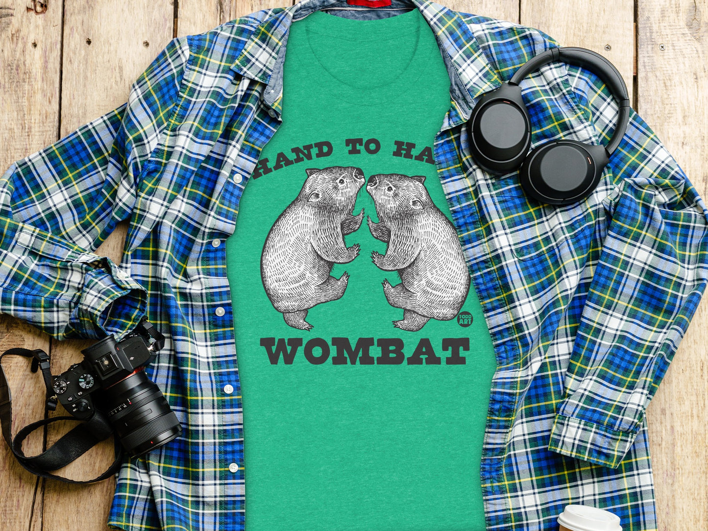 Hand to Hand Wombat Shirt worn from product type