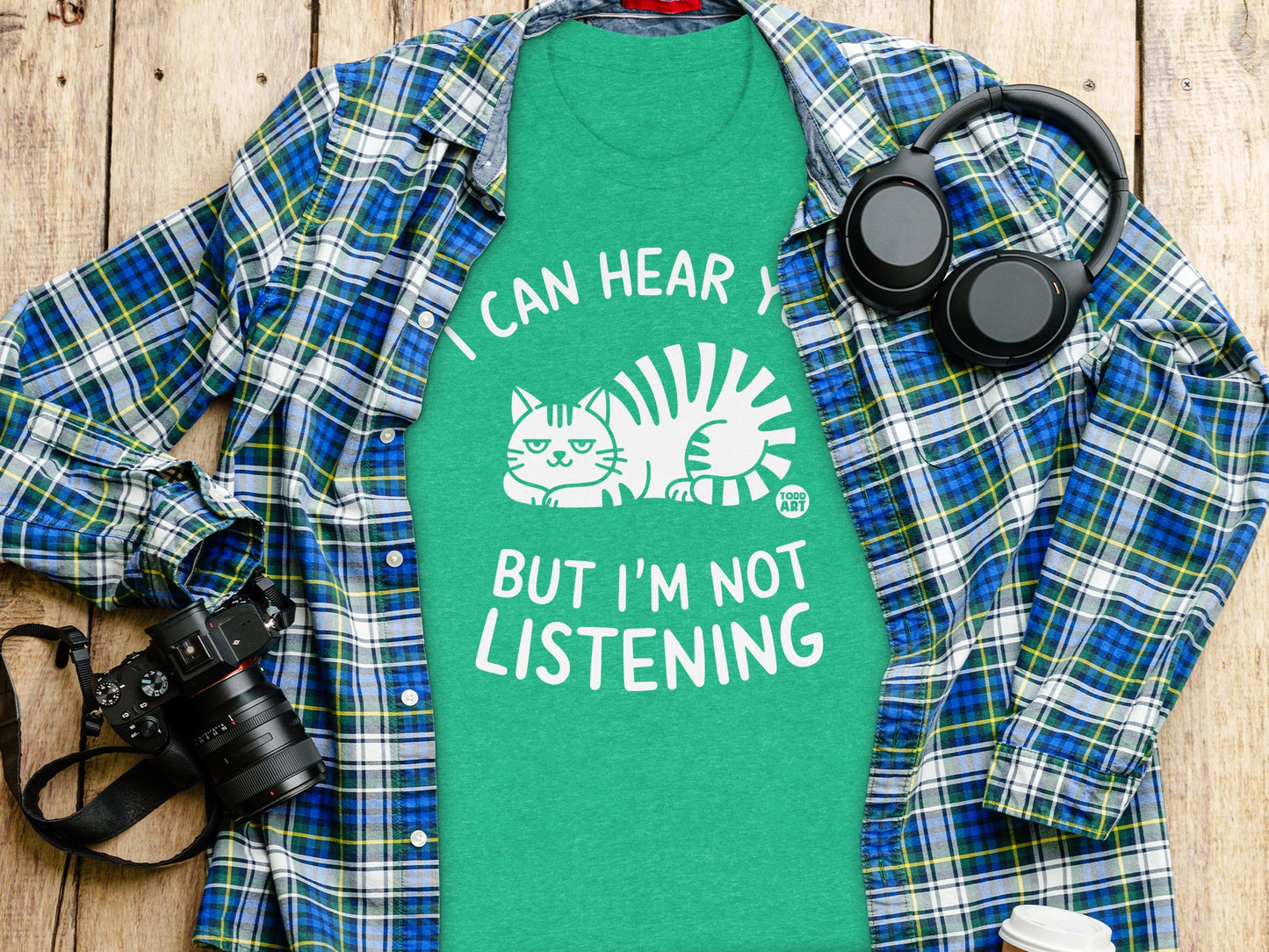 I Can Hear You But I'm Not Listening Tshirt product type