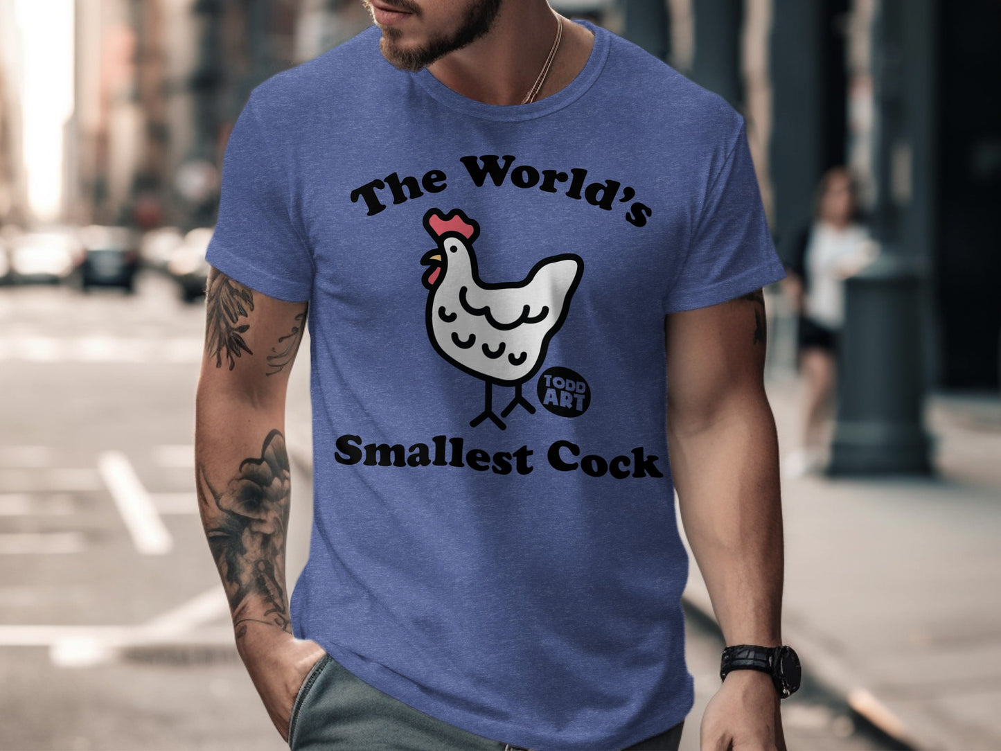 The World's Smallest Cock Funny Graphic T-Shirt product