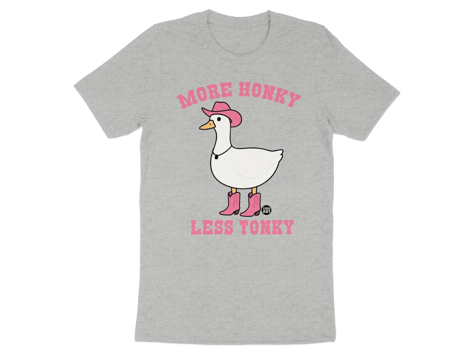 More Honky Less Tonky Duck Graphic T-Shirt product type