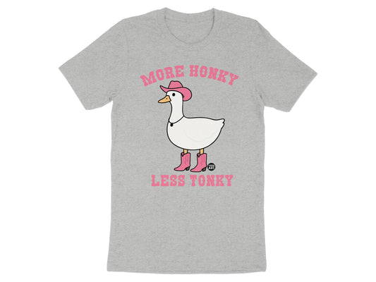 More Honky Less Tonky Duck Graphic T-Shirt product type