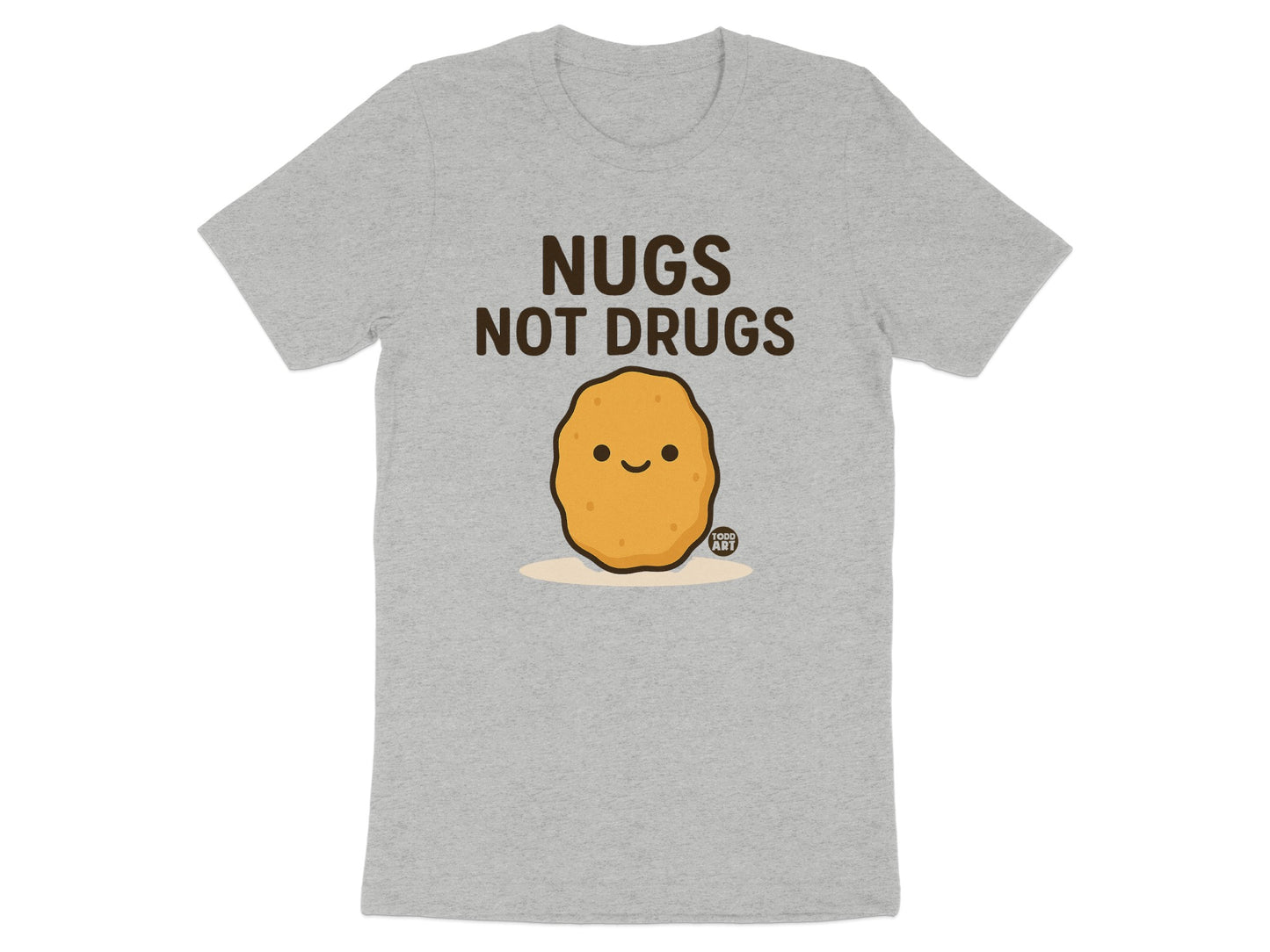 Nugs Not Drugs Funny Graphic Tee Shirt Product type