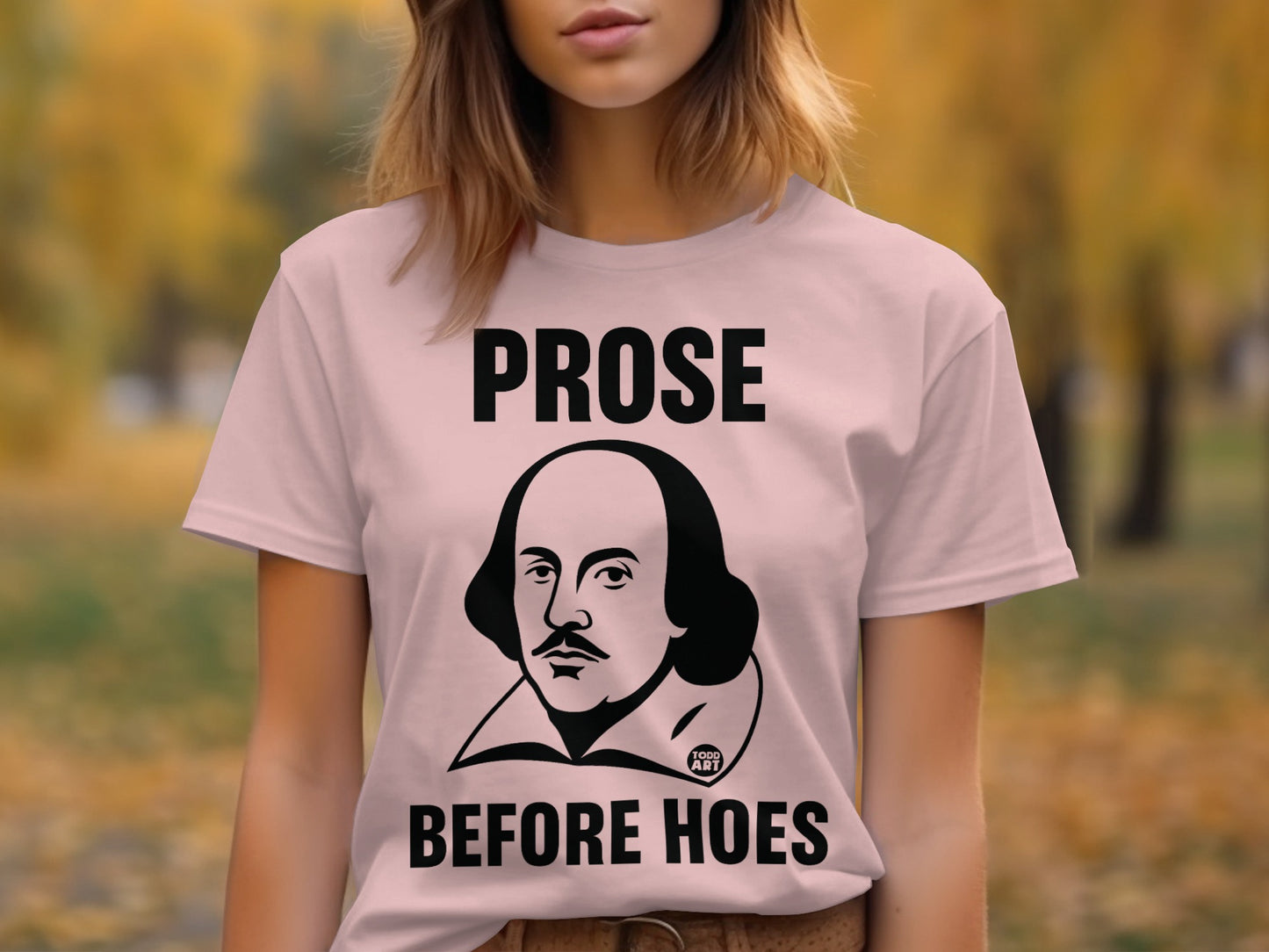 Prose Before Hoes Literary T-Shirt product type