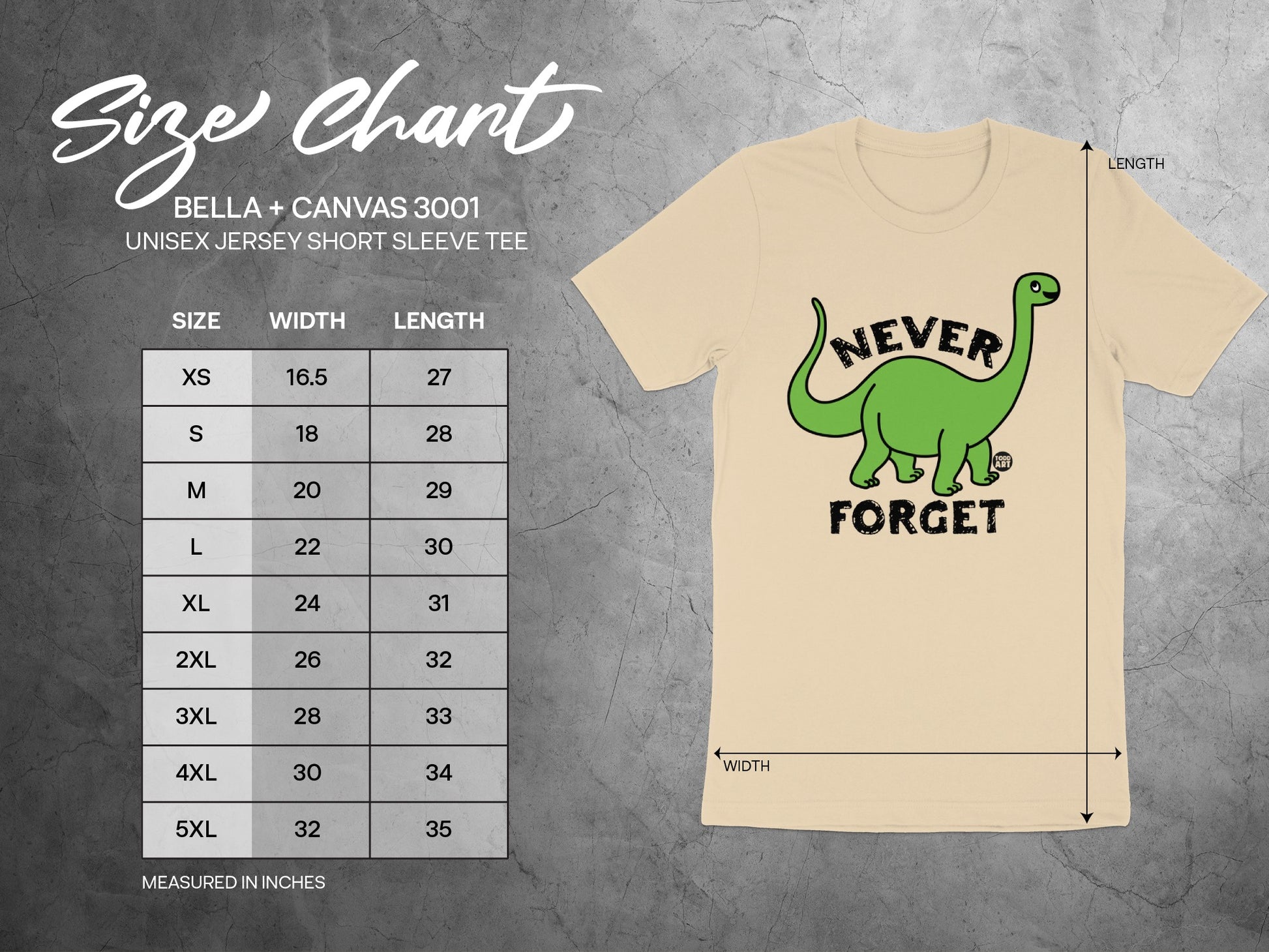 Never Forget Dinosaur Graphic Short Sleeve Tee product