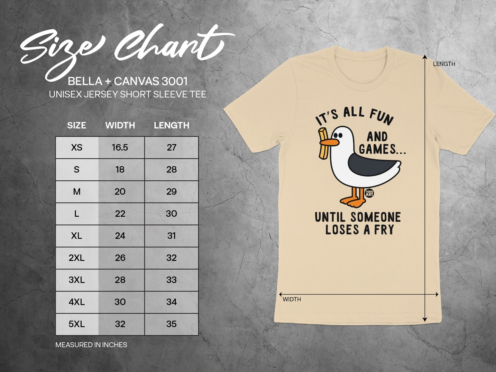 It's All Fun and Games Until Someone Loses a Fry product type