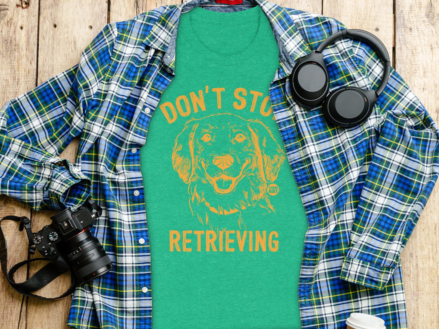 Don't Stop Retrieving Graphic T-Shirt product