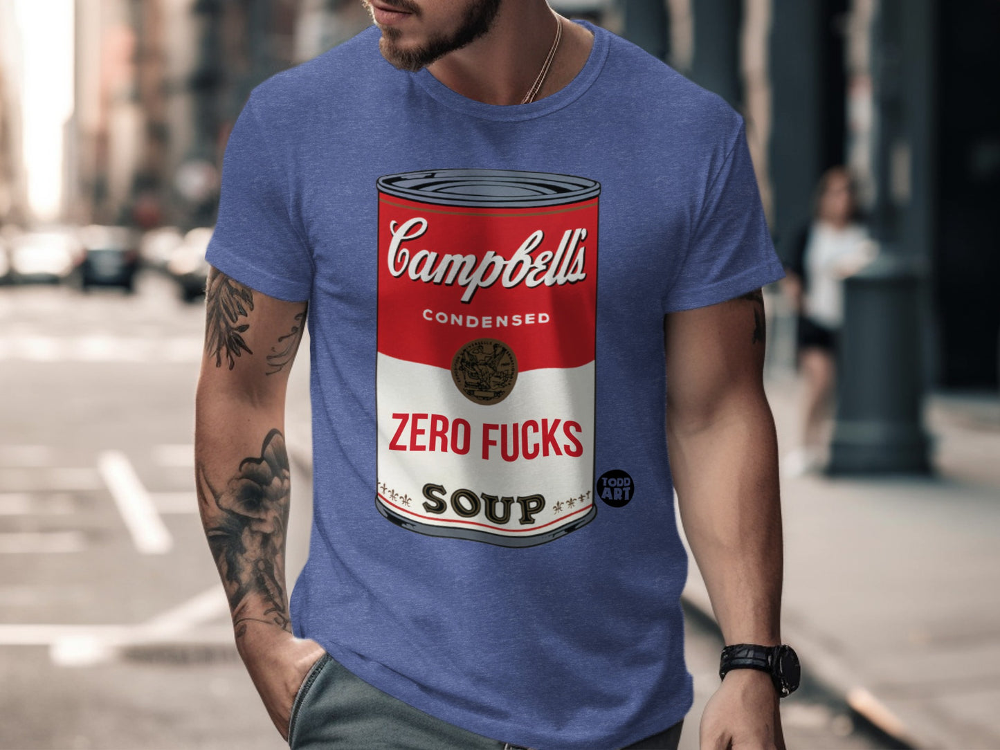 Campbell's Condensed Zero Fucks Soup T Shirt product