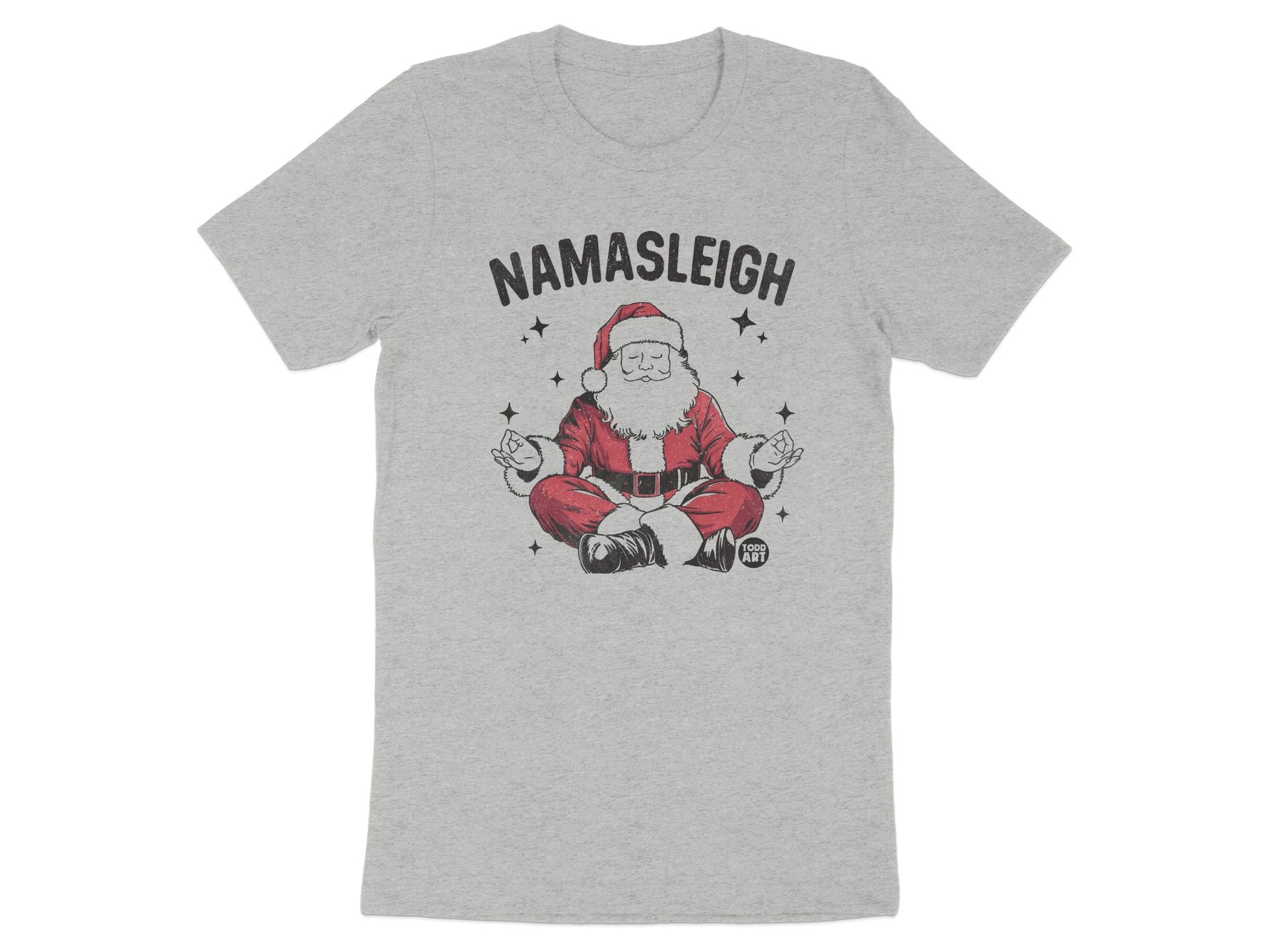 Namasleigh Santa Claus Christmas Yoga T-Shirt product