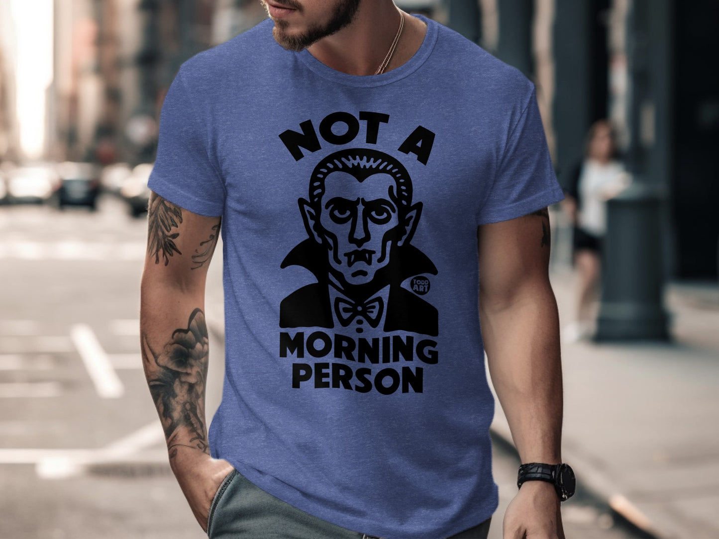 Not A Morning Person Graphic Design T-Shirt product