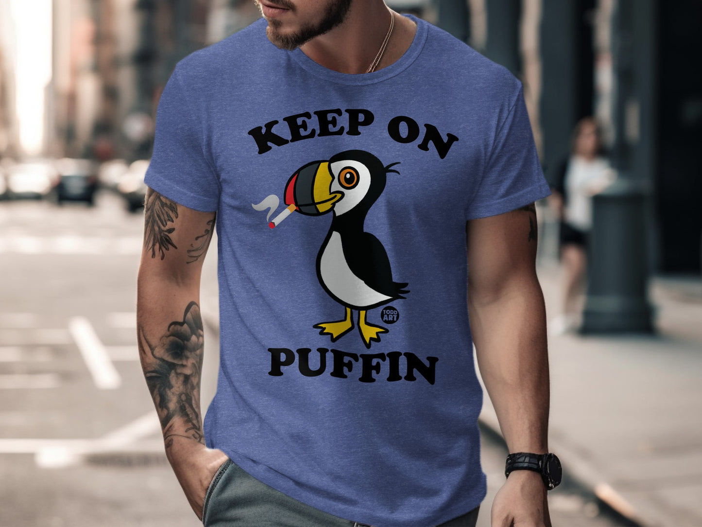 Keep On Puffin Graphic T-Shirt product