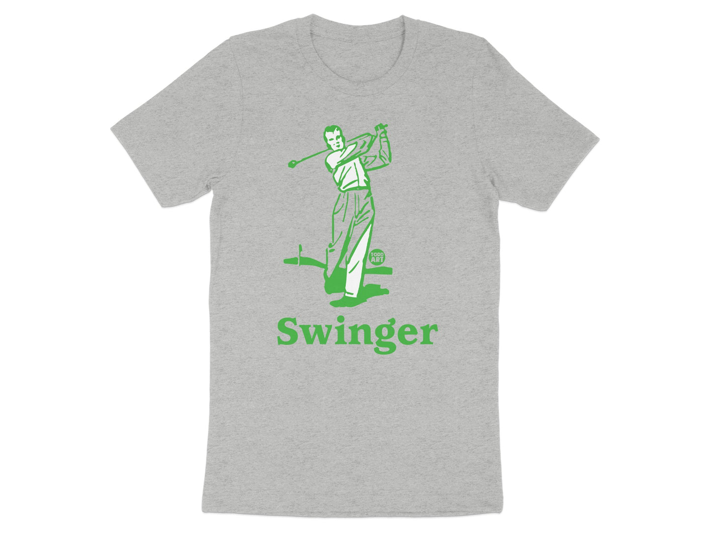 Swinger Retro Golf Graphic Tee Shirt
