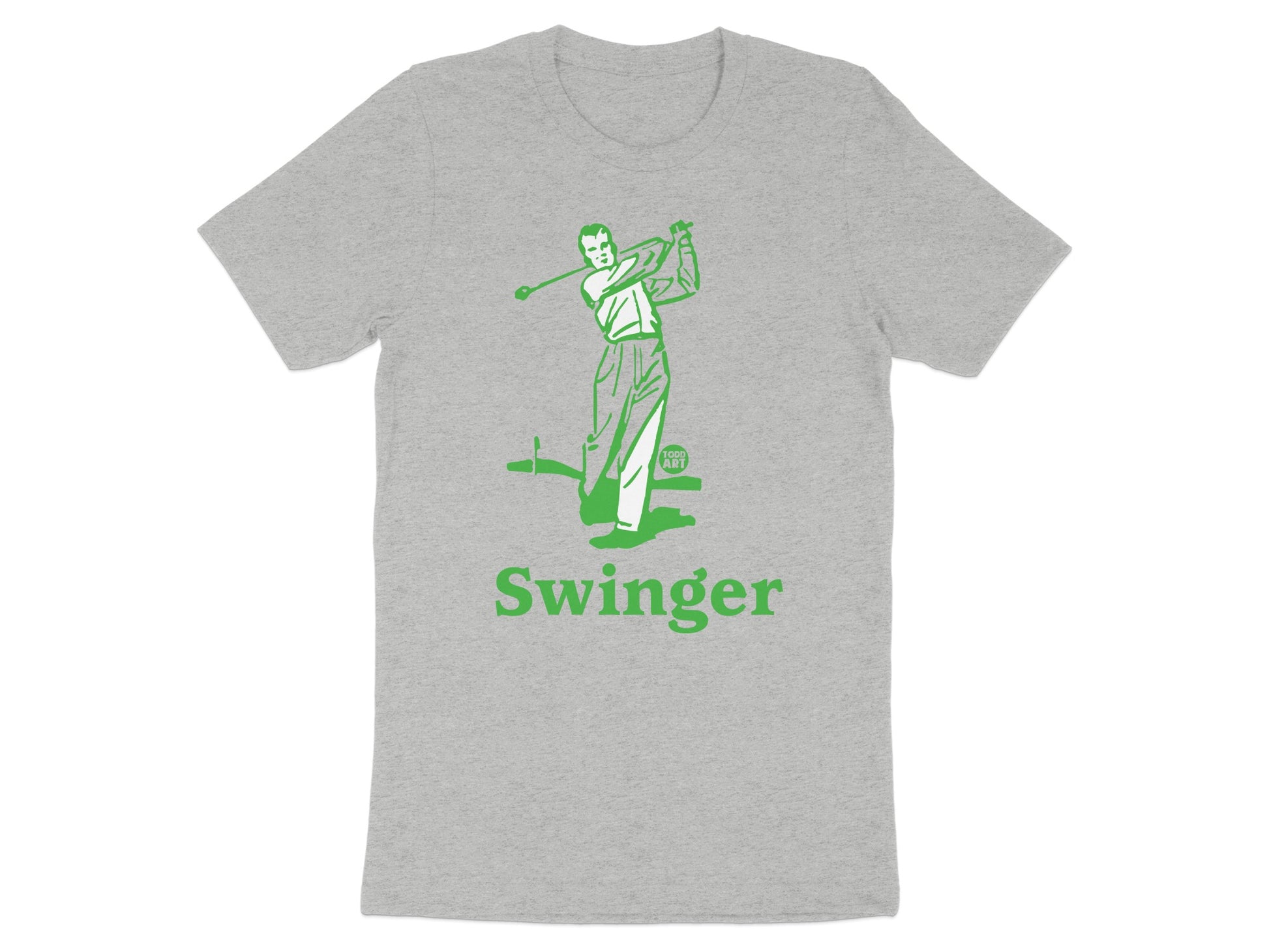 Swinger Retro Golf Graphic Tee Shirt