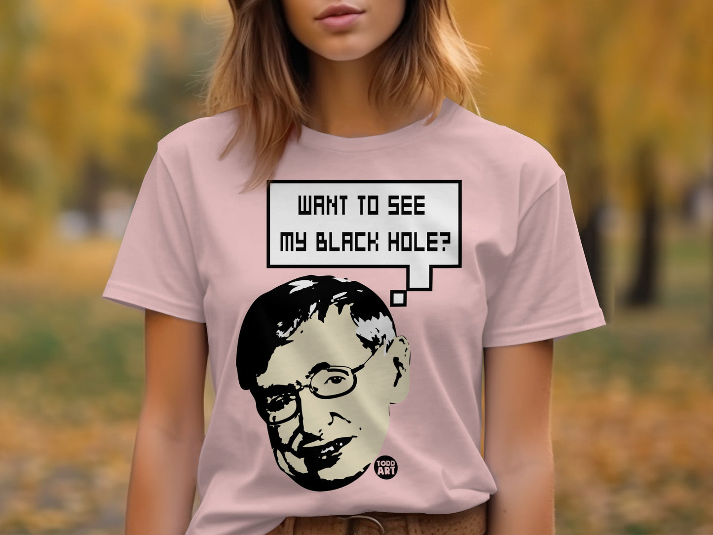 Want to See My Black Hole Graphic T-Shirt