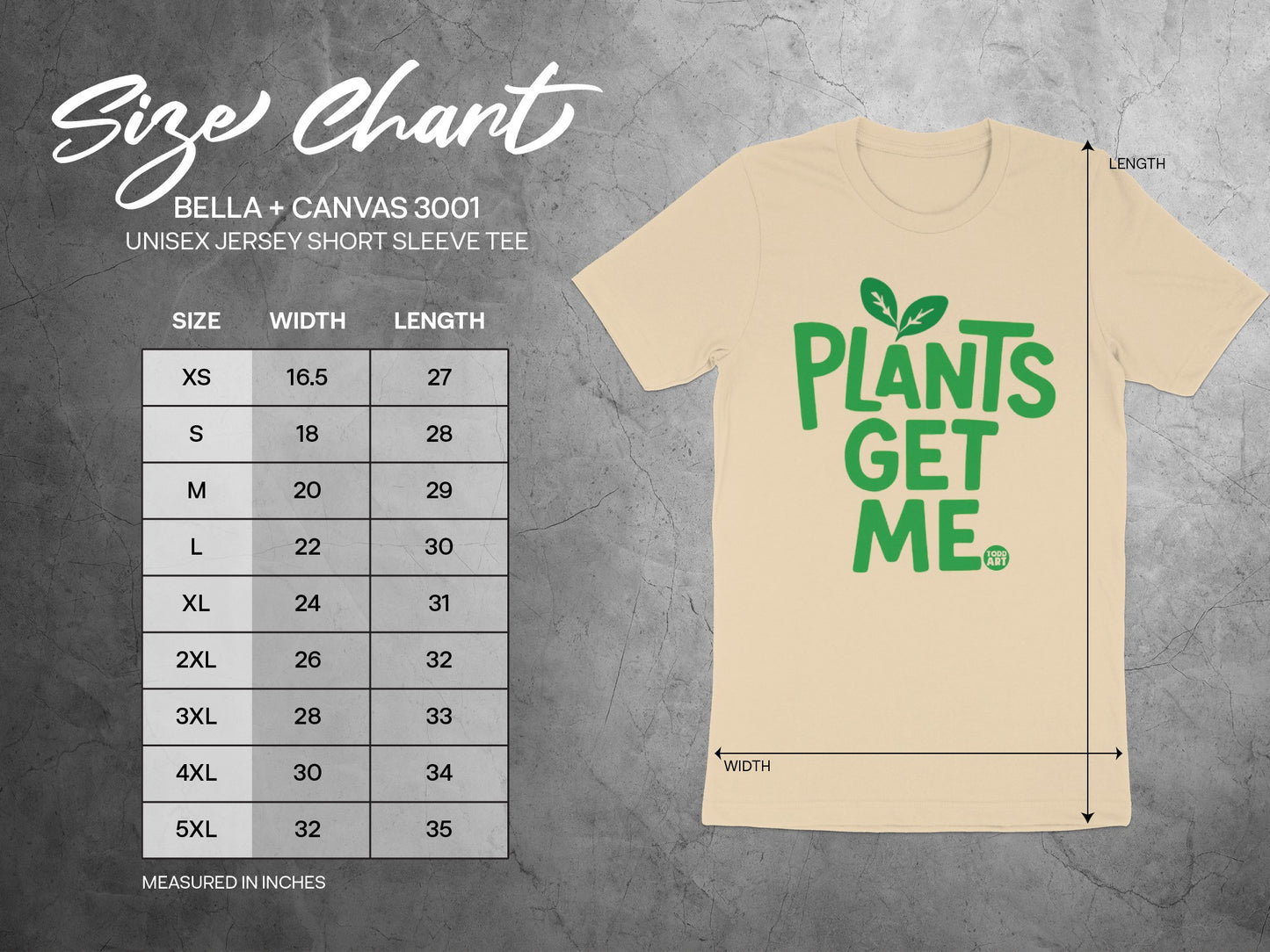 Plants Get Me Unisex Jersey Short Sleeve Tee