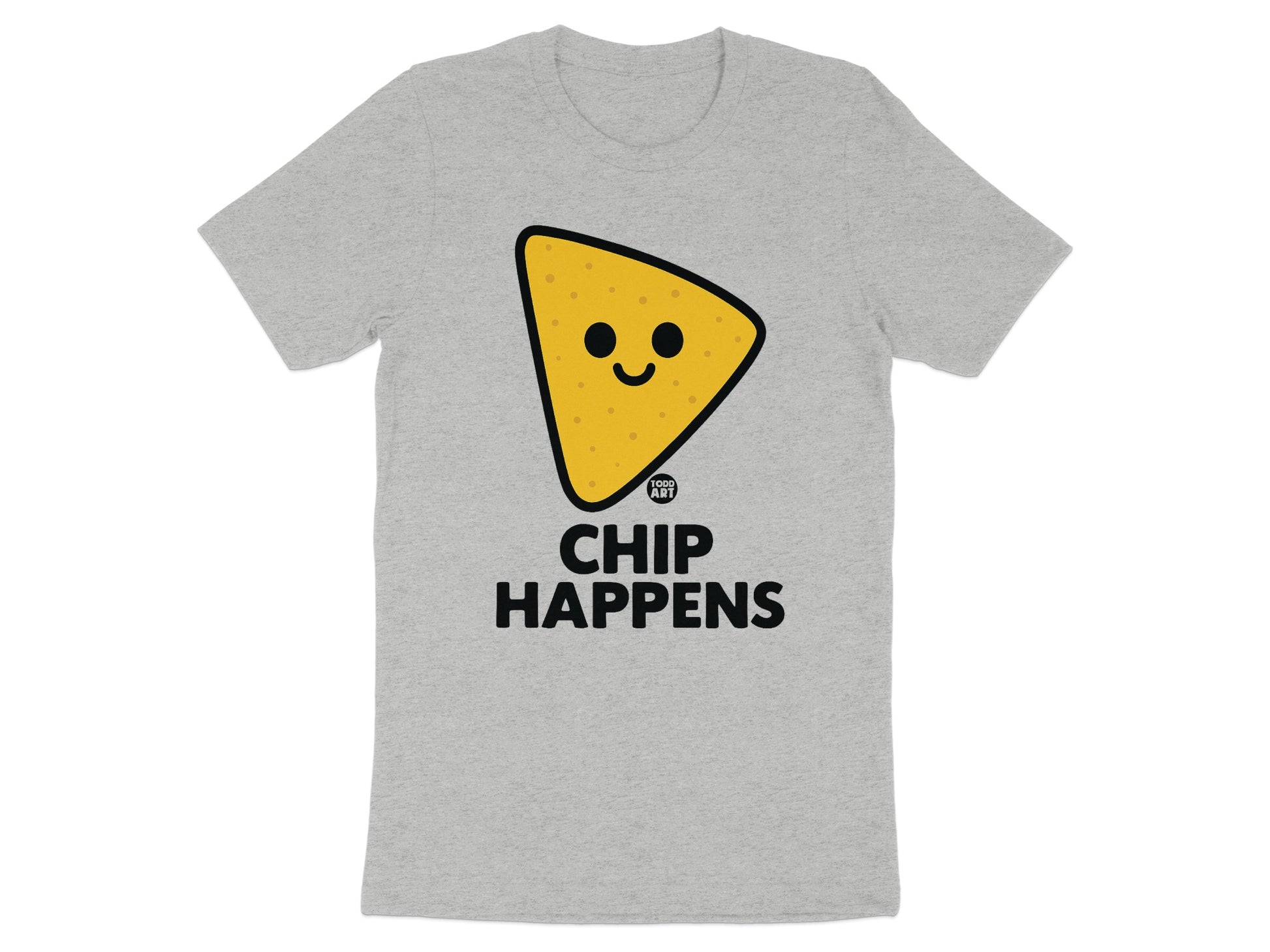 Funny Smile Chip Happens Graphic T-Shirt product