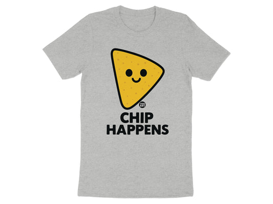 Funny Smile Chip Happens Graphic T-Shirt product
