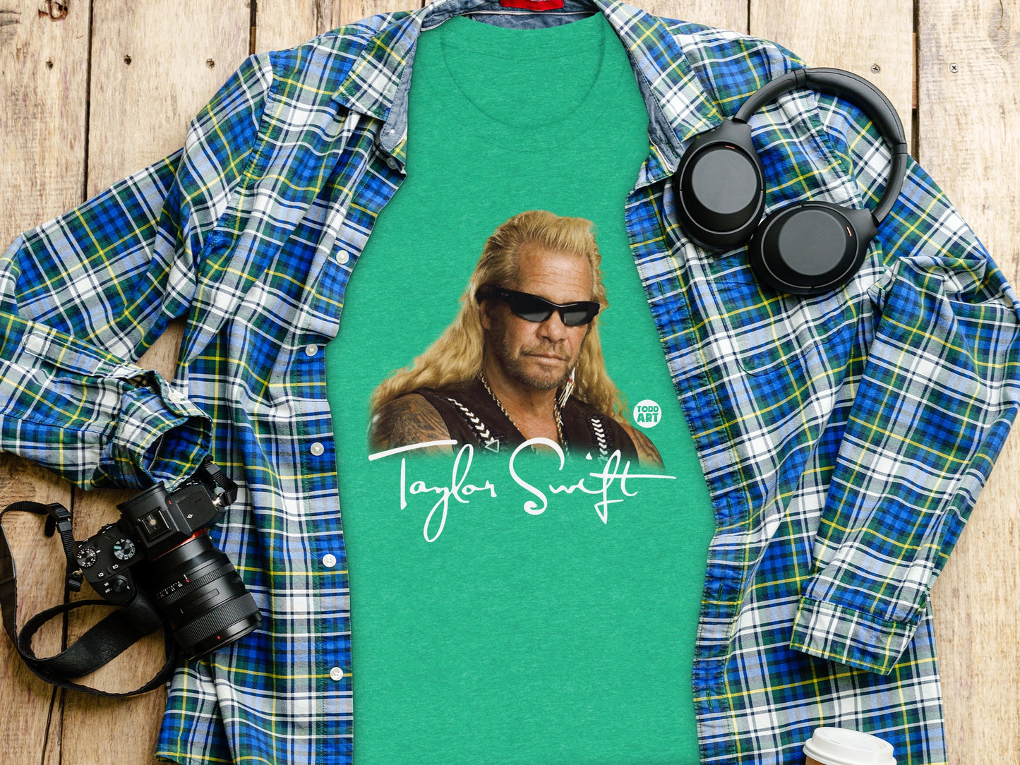 Taylor Swift Graphic Tee with Celebrity Image