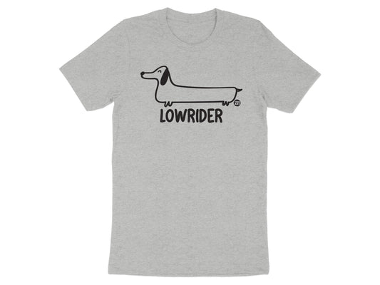 Lowrider Graphic Dog Design Cute Dachshund T-Shirt product
