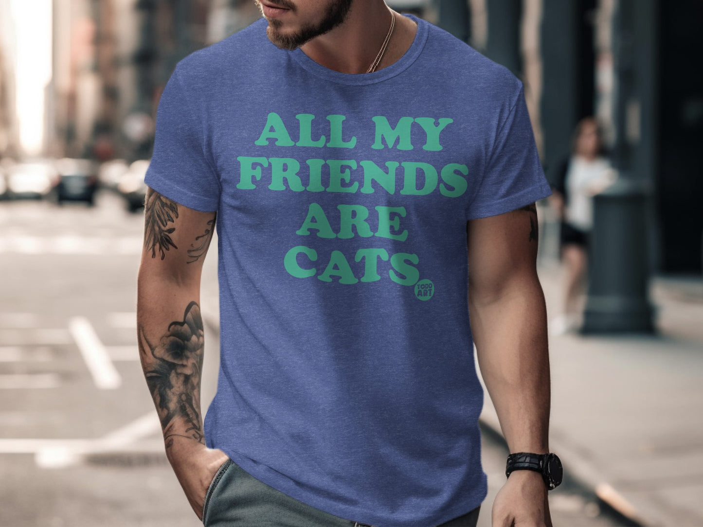 All My Friends Are Cats Graphic T-Shirt product