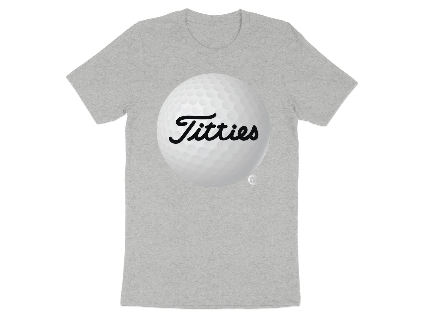 Graphic T-Shirt with Golf Ball Design