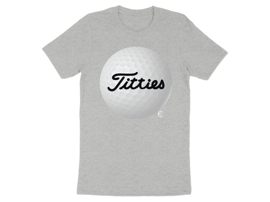 Graphic T-Shirt with Golf Ball Design