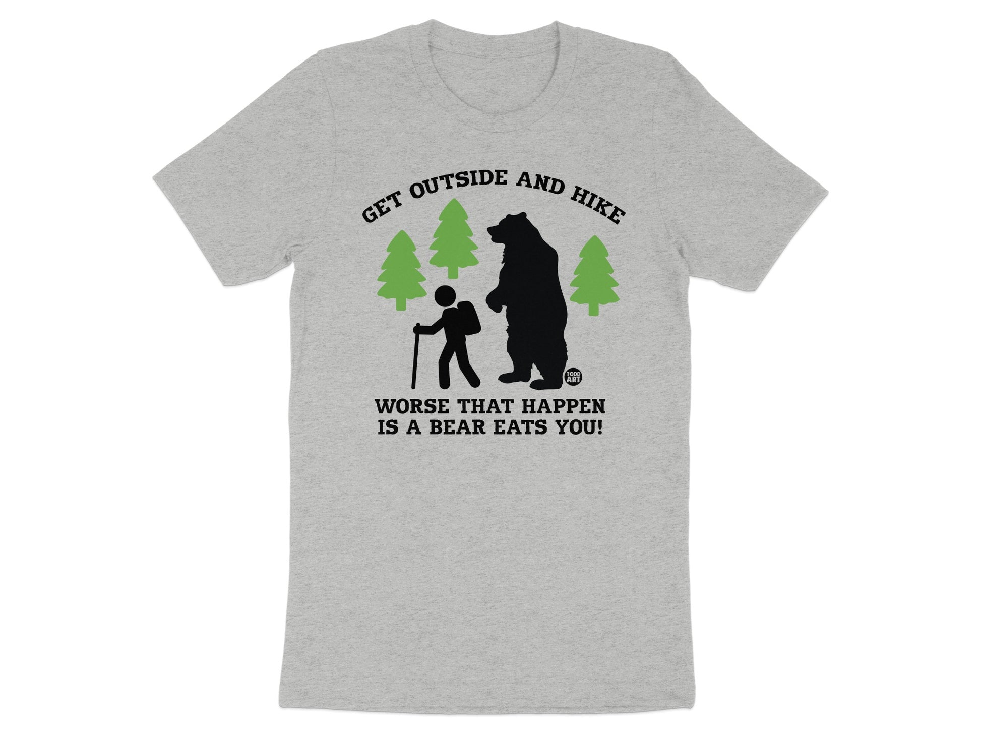 Get Outside and Hike Bear Eats You T-shirt product