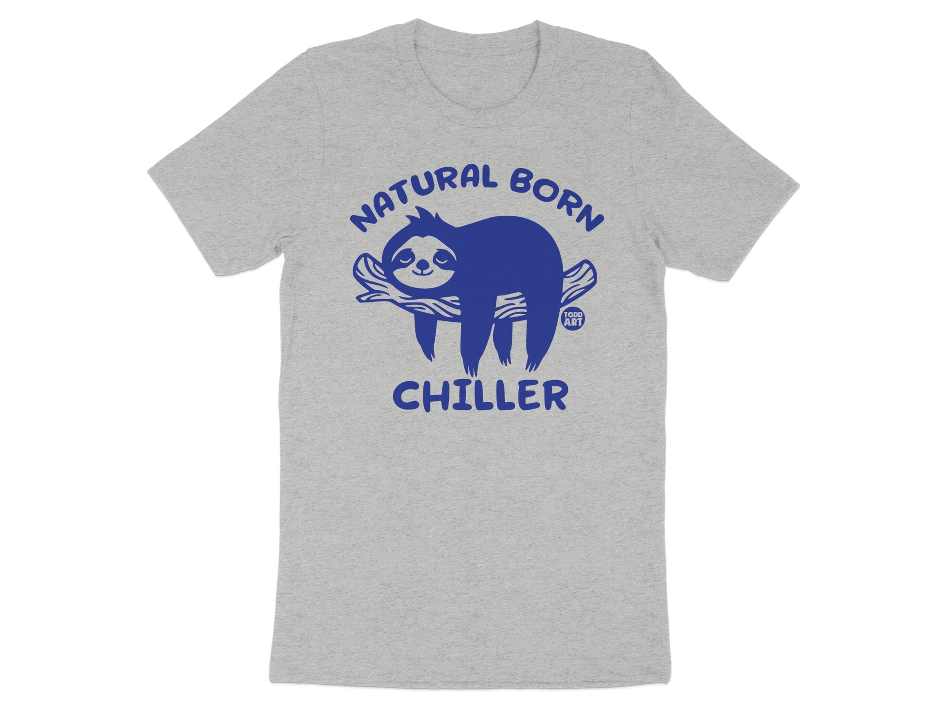 Natural Born Chiller Sloth Graphic T-Shirt