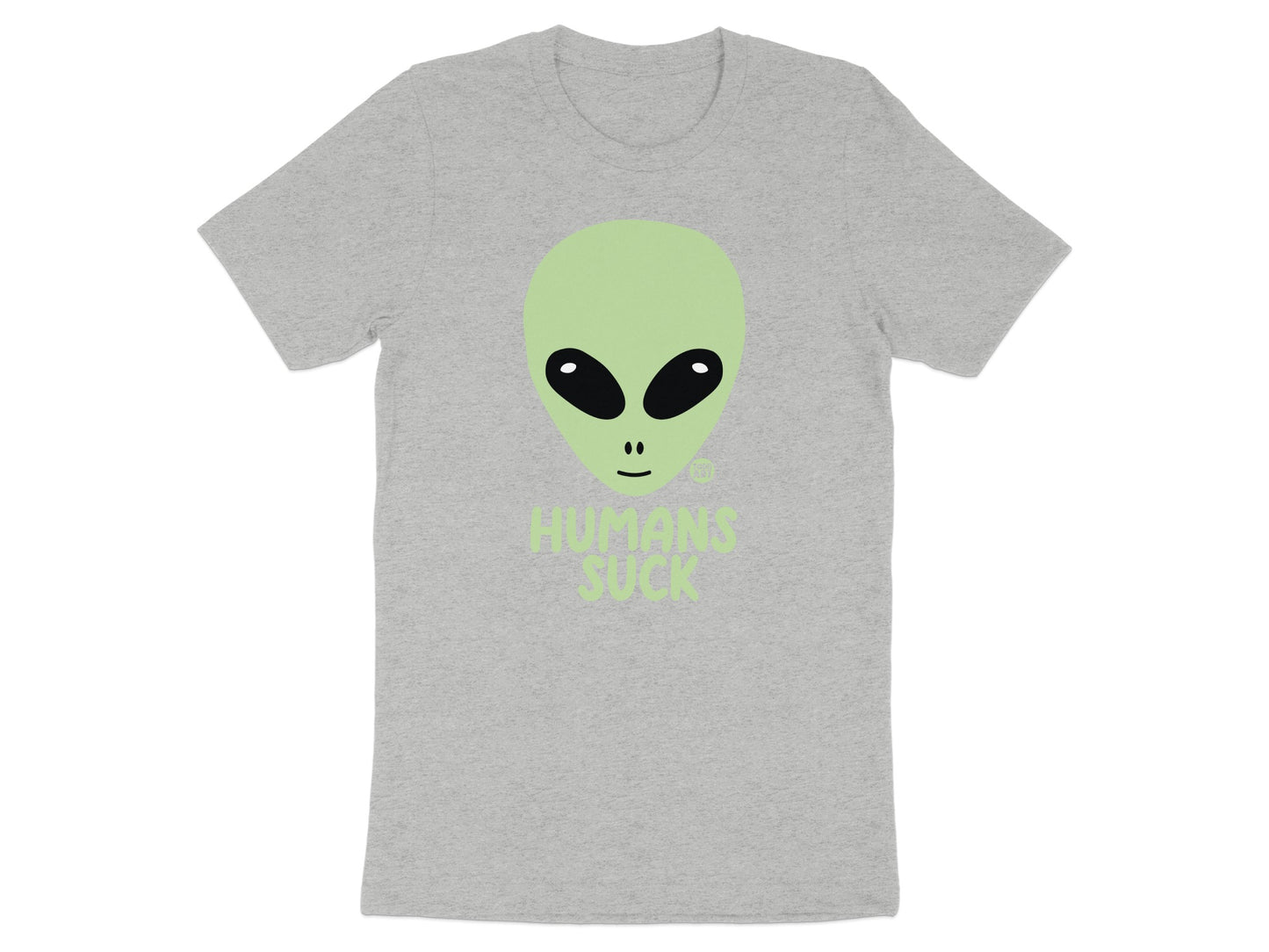 Alien Head Design Saying Humans Suck T-Shirt product type