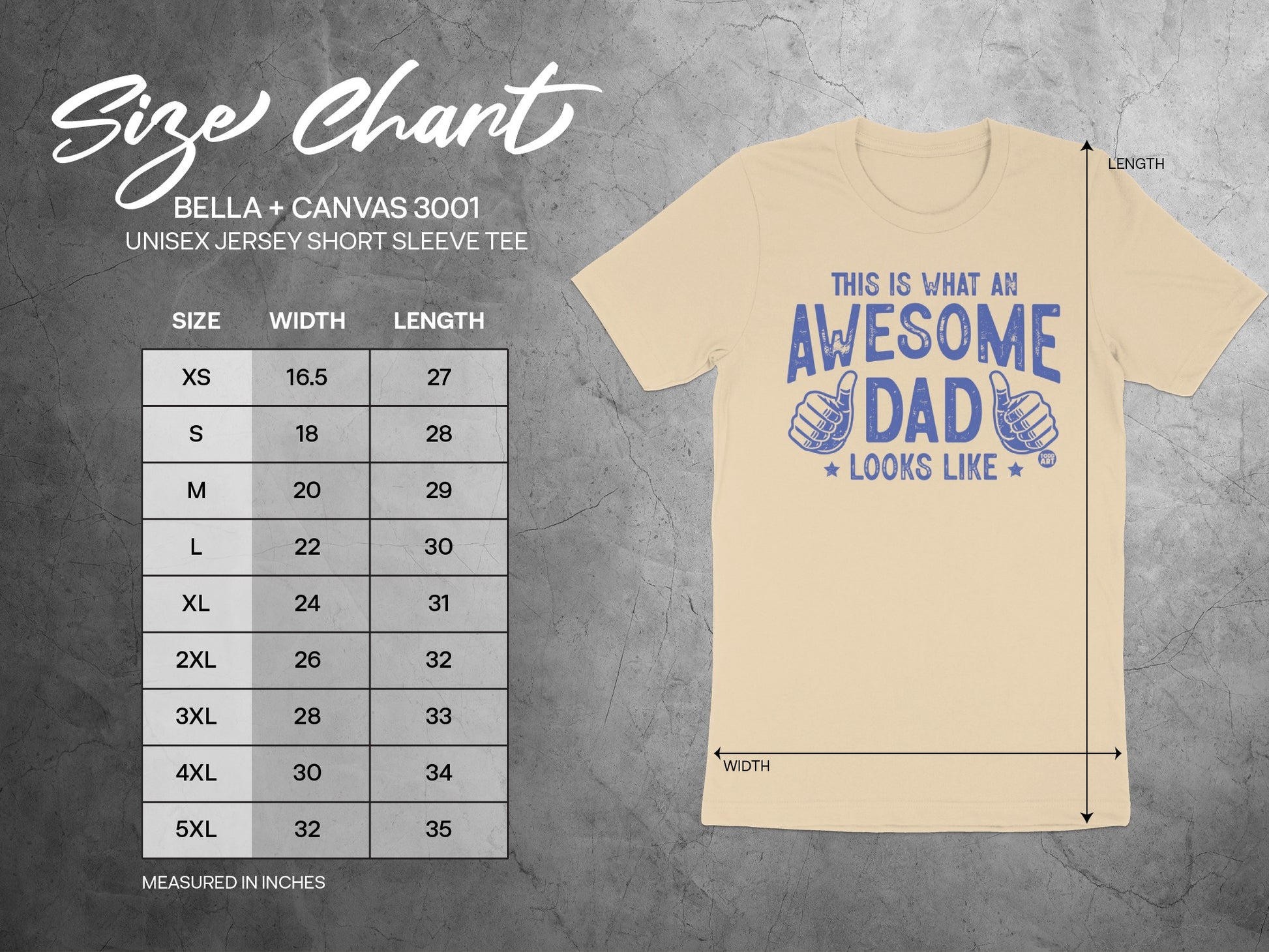 Awesome Dad Looks Like This Unisex Jersey Short Sleeve product