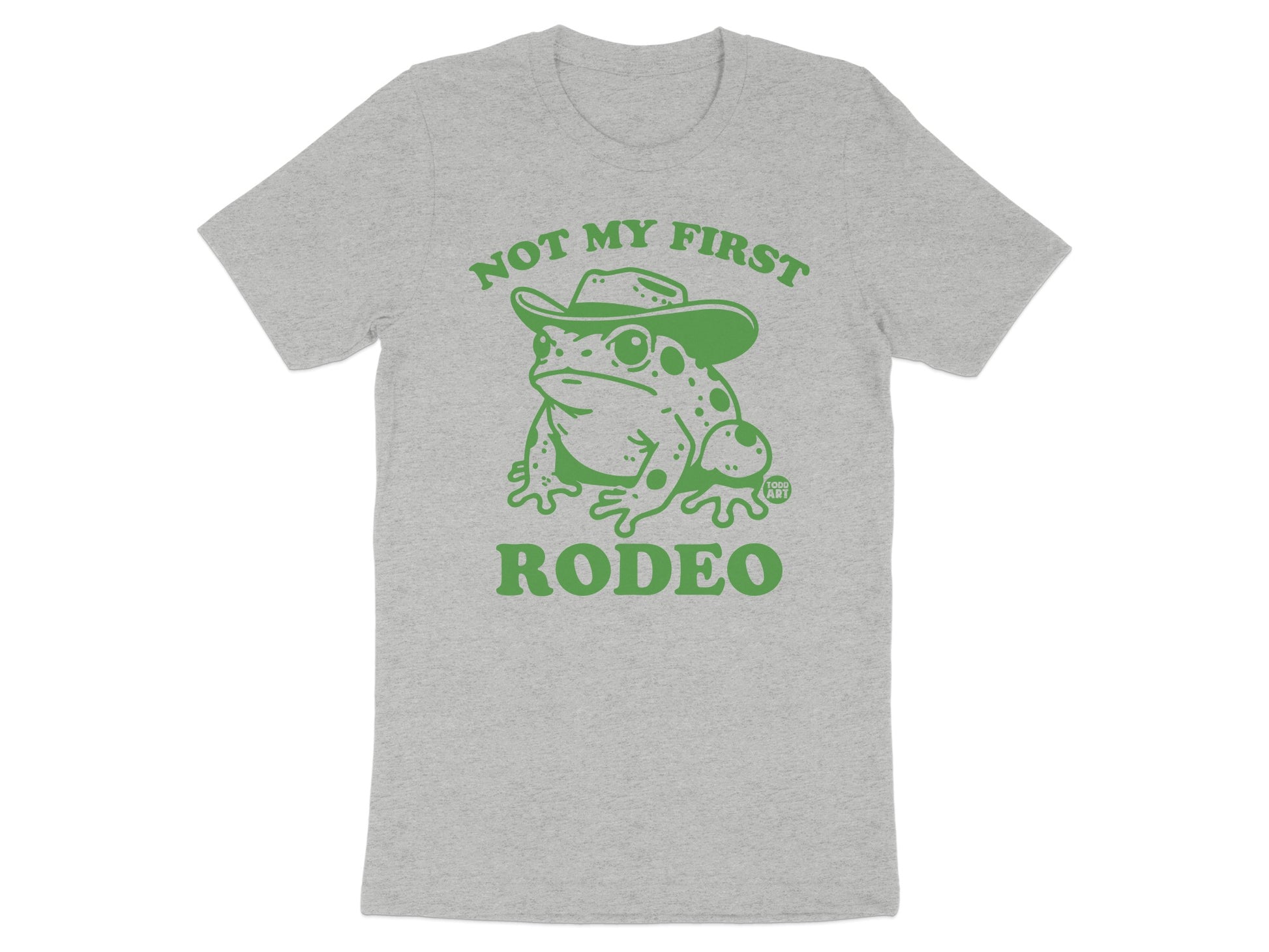 Not My First Rodeo Frog Design Unisex T-Shirt product