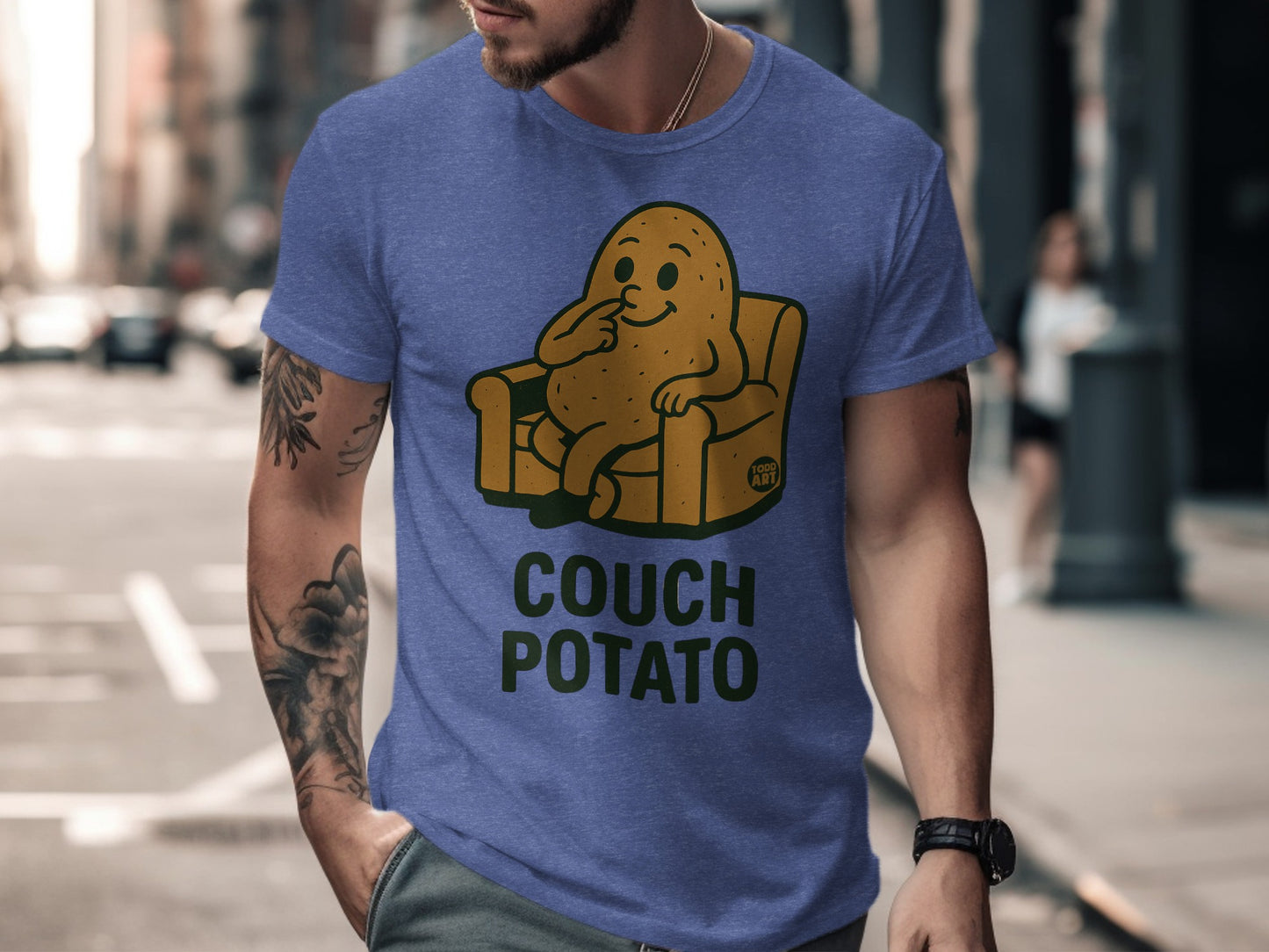 Couch Potato T-Shirt Comfortable and Casual Wear