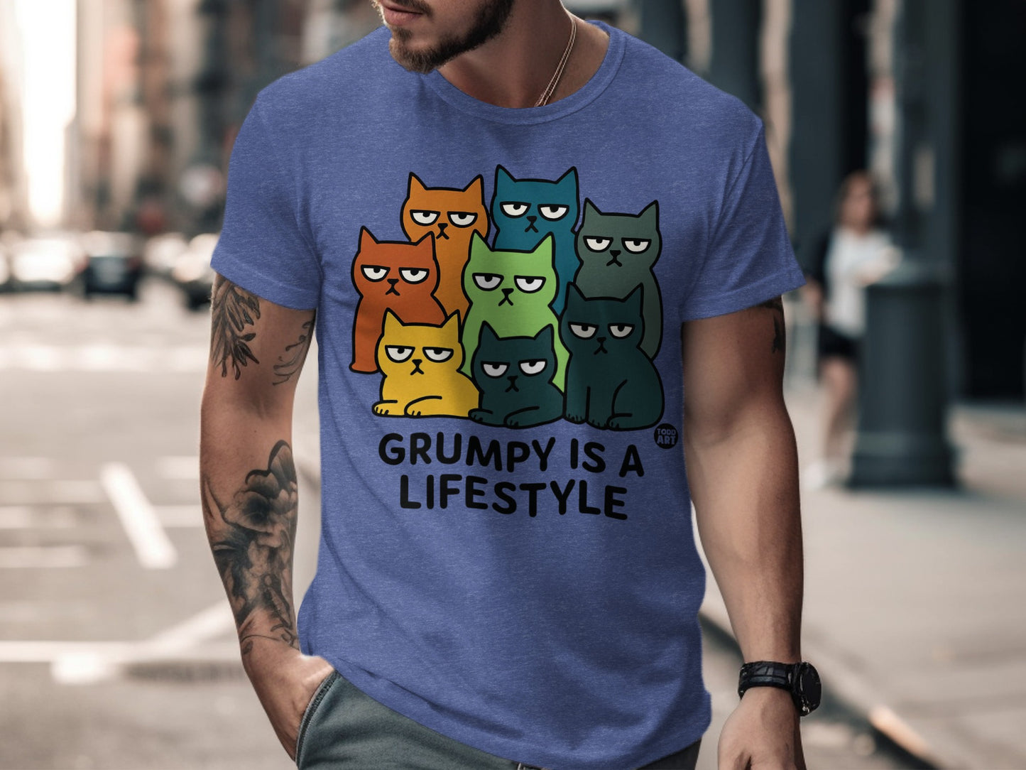 Grumpy Cats Are A Lifestyle Statement T-Shirt product type