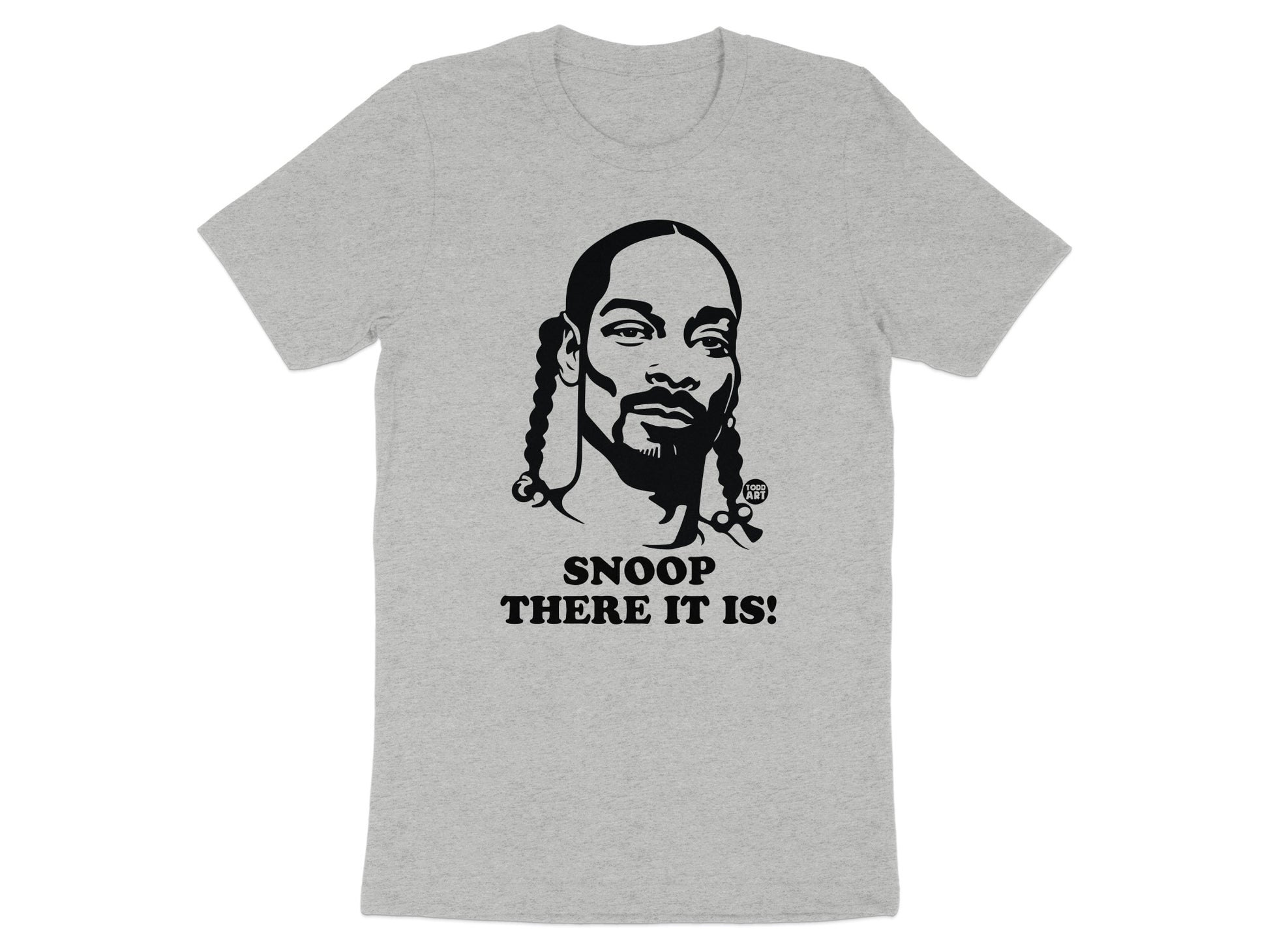 Snoop There It Is T-shirt with Graphic Print Image