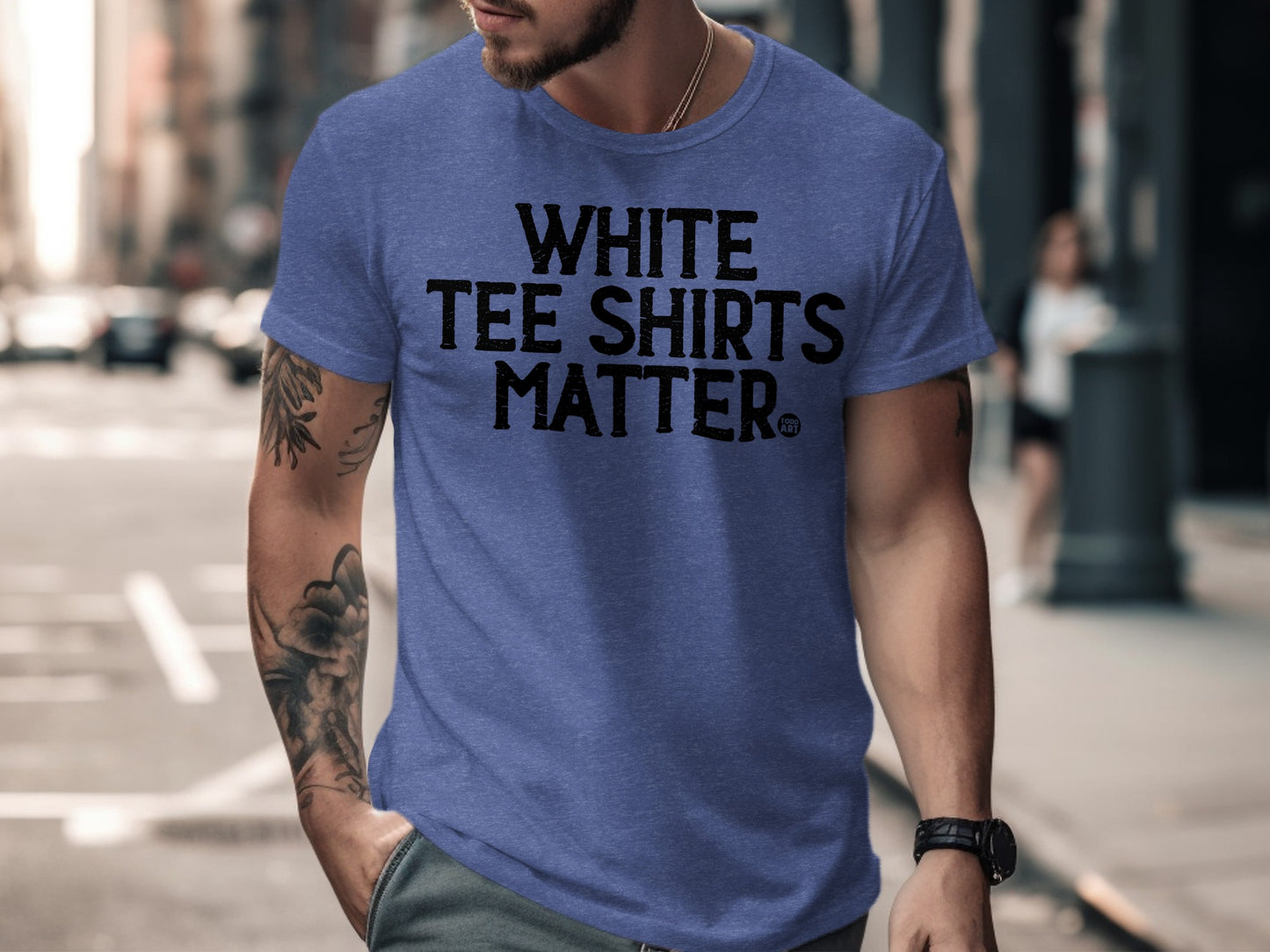 White Tee Shirts Matter Statement Shirt product