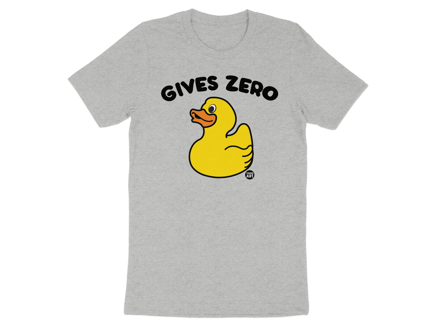 Gives Zero Duck Graphic T-shirt product