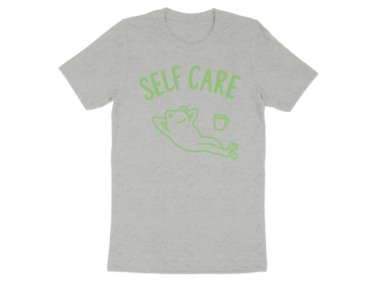 Self Care Frog Relaxation Graphic T-Shirt product type