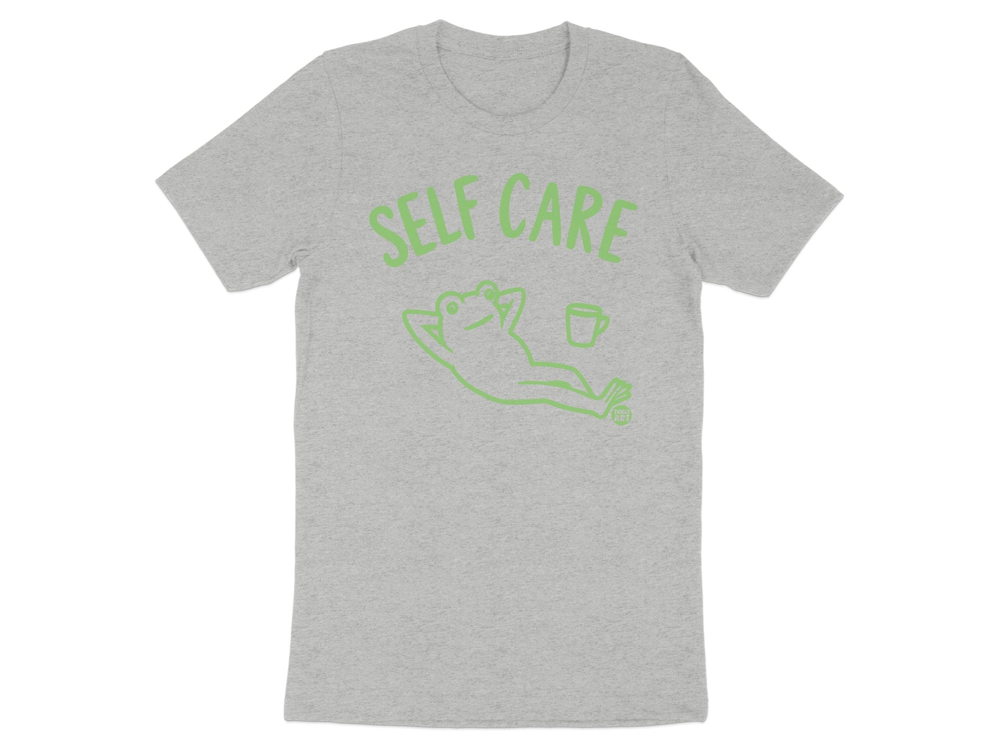 Self Care Frog Relaxation Graphic T-Shirt product type