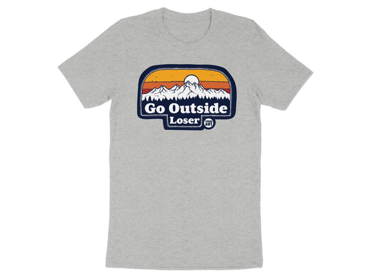 Go Outside Loser Graphic Todd Art T-Shirts