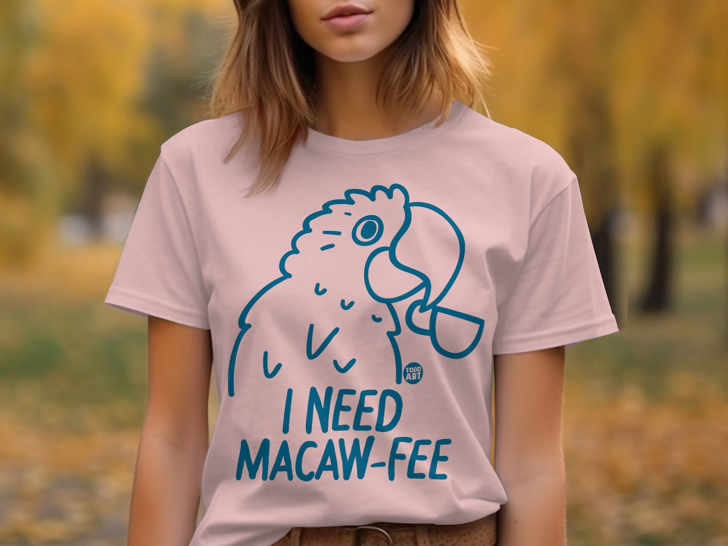 I Need Macaw-Fee Graphic Parrot T-Shirt product