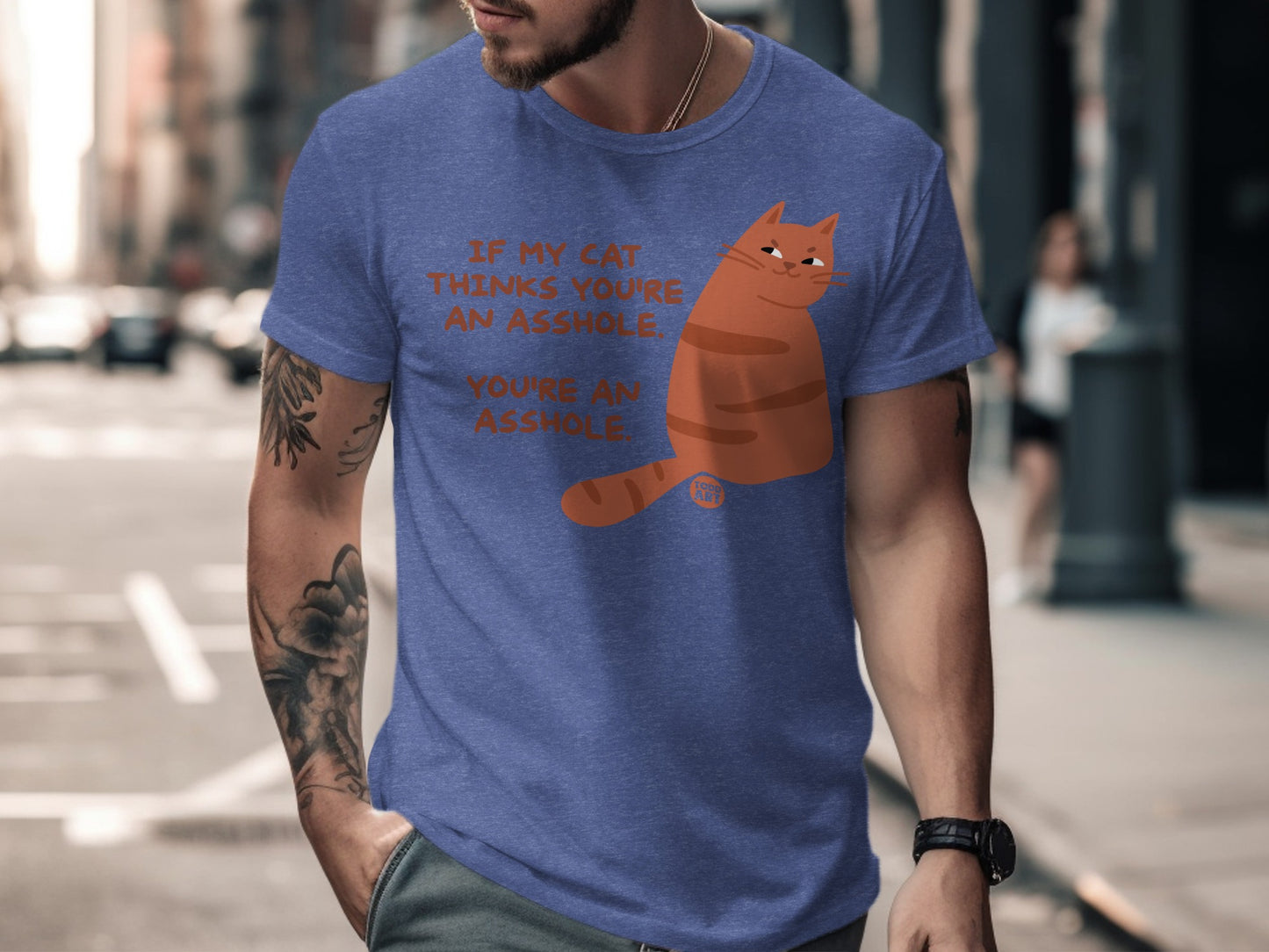 Cat Lover Funny Graphic Tee Shirt product type