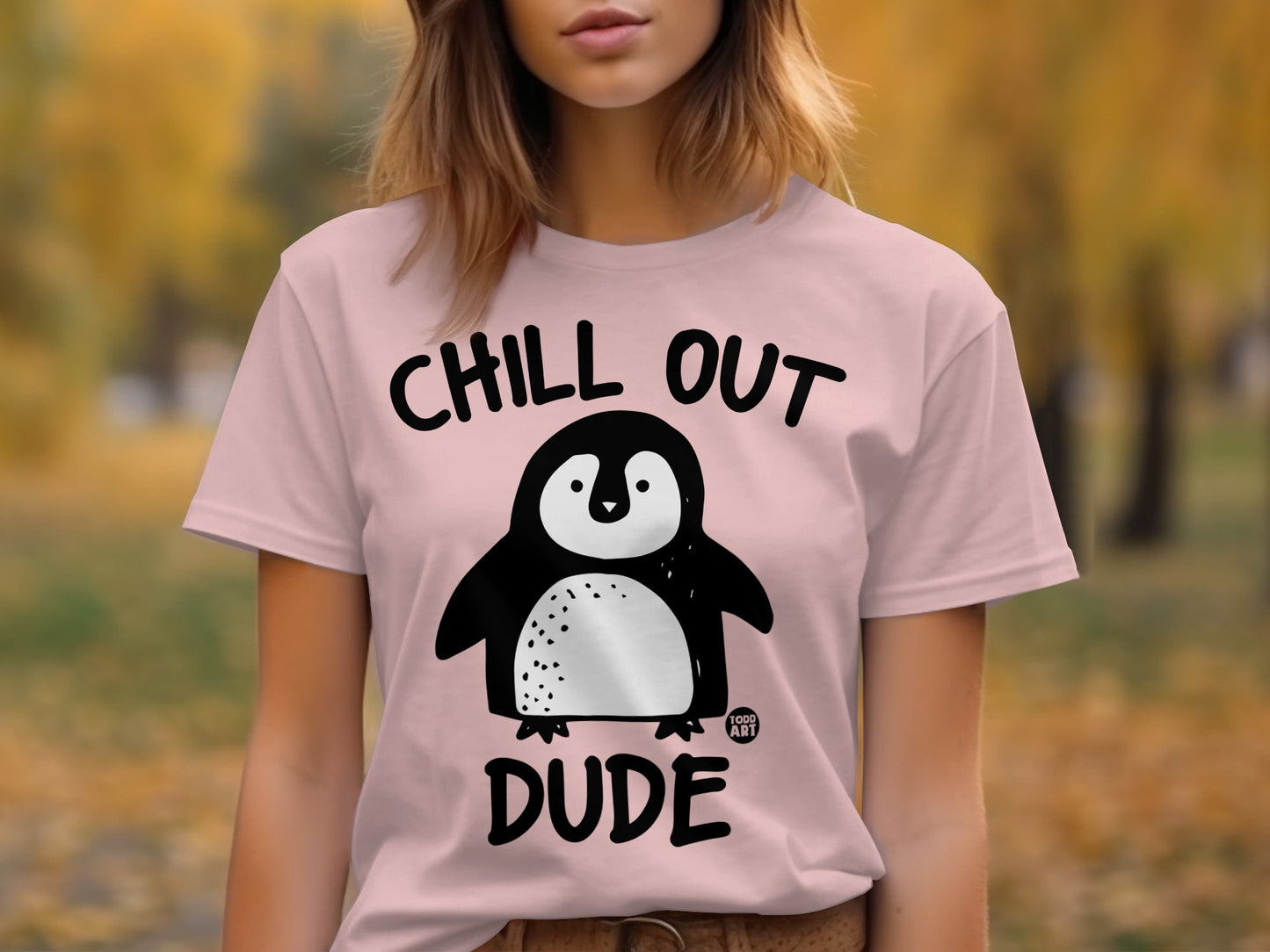 Chill Out Dude Graphic Tee Casual Wear Trendy