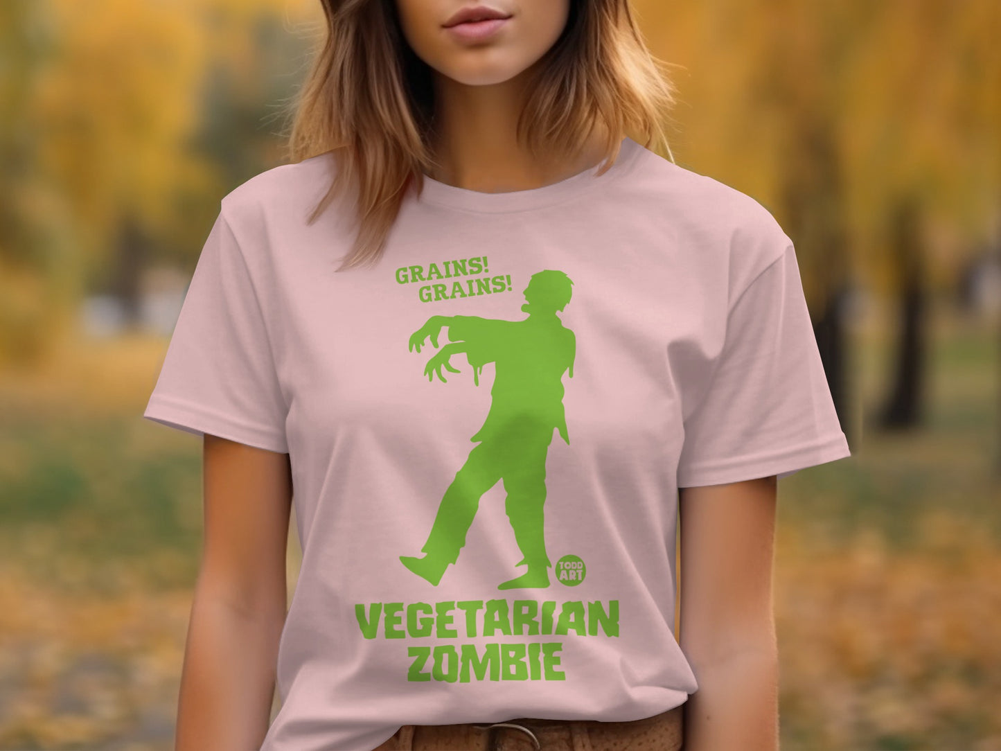 Vegetarian Zombie Grains T-Shirt Halloween Costume