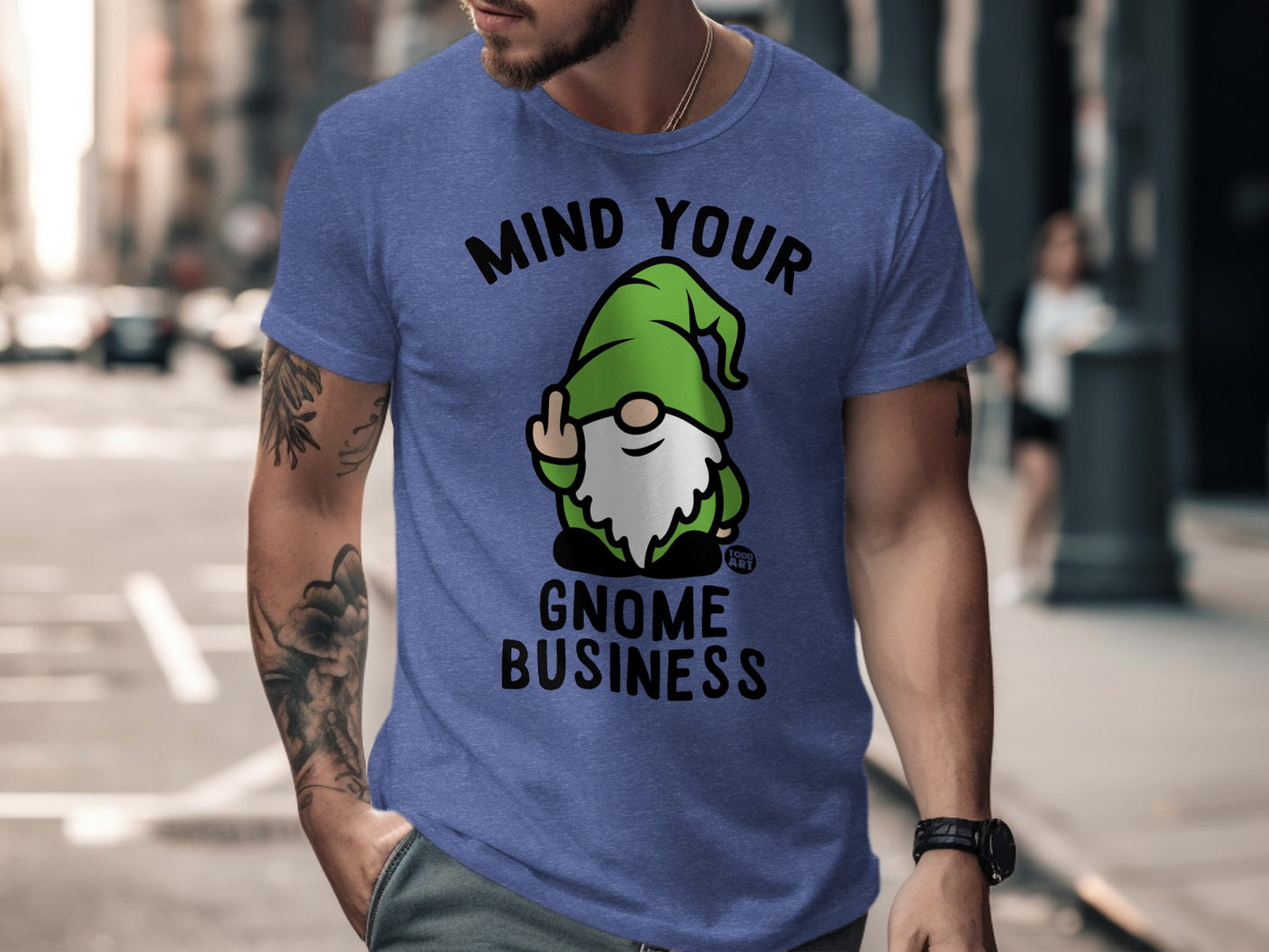 Mind Your Gnome Business T-shirt product type