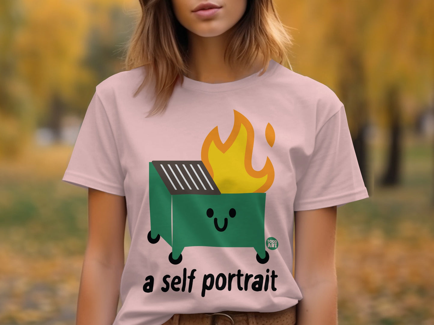 Creative A Self Portrait Graphic T-Shirt product