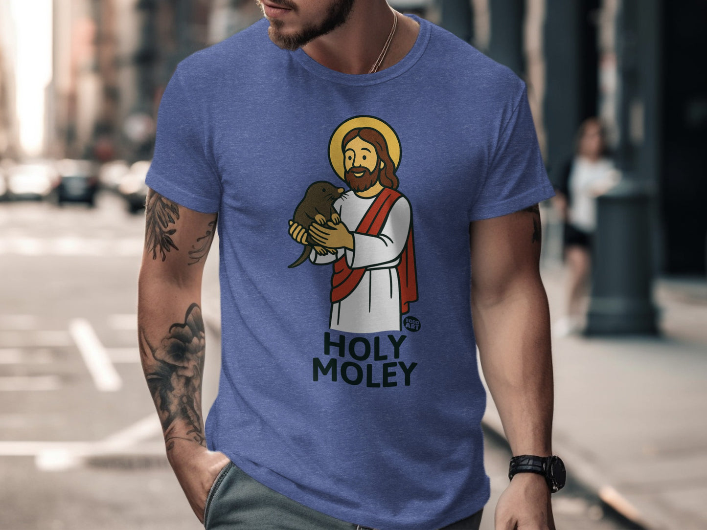 Holy Moley Graphic Print T-Shirt Unique Product Type