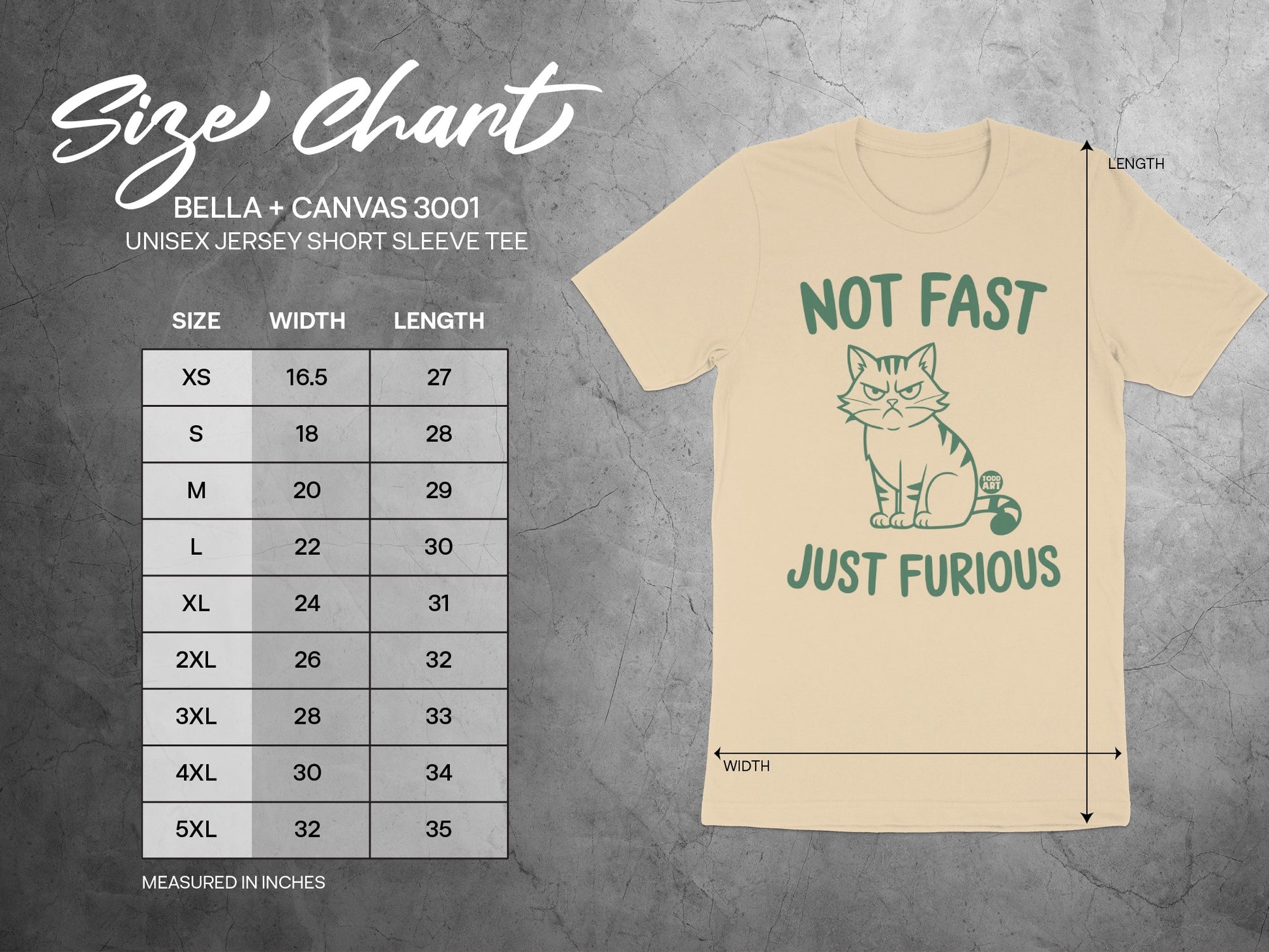 Not Fast Just Furious Cat Graphic Tee product type