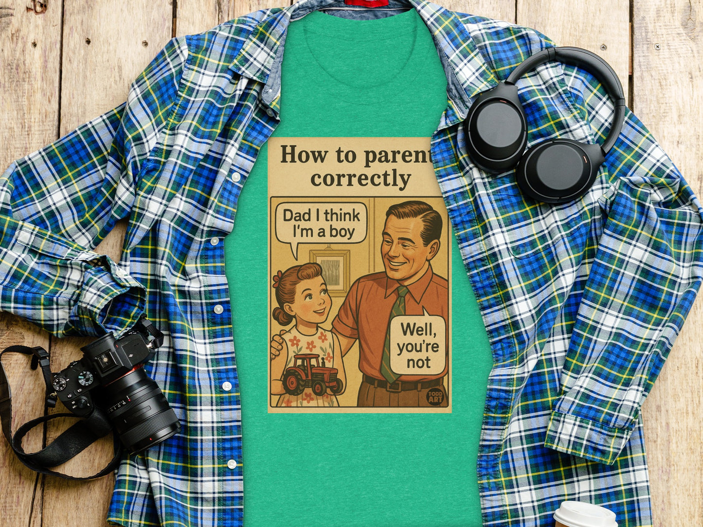 How to Parent Correctly Funny Graphic T-Shirt