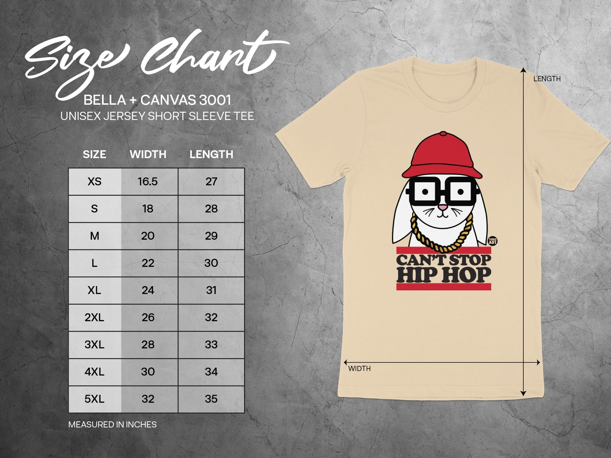 Can't Stop Hip Hop Graphic Tee product